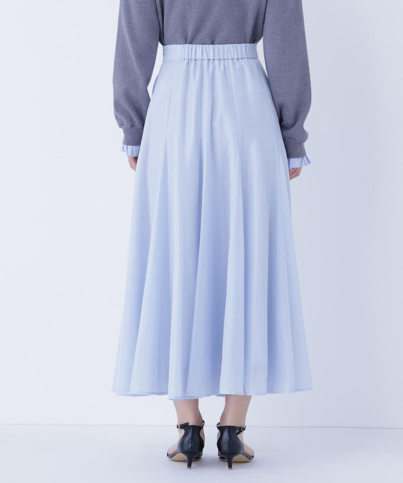 シャイニーシアーボイルスカート