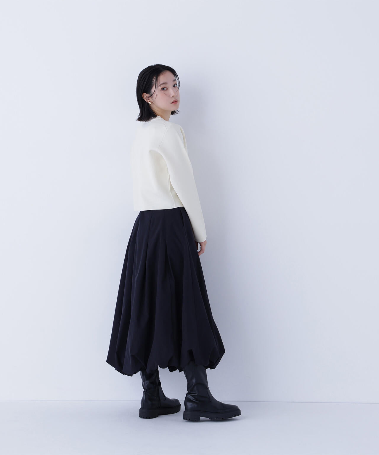タックバルーンスカート | NATURAL BEAUTY BASIC（ナチュラル
