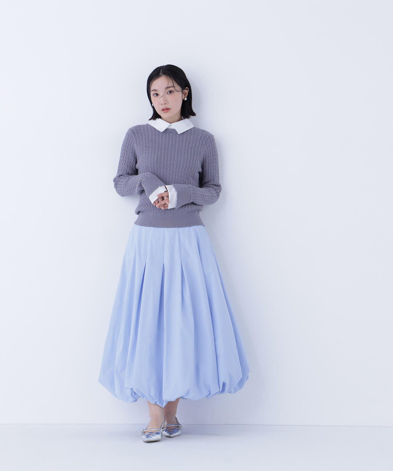 タックバルーンスカート | NATURAL BEAUTY BASIC（ナチュラル