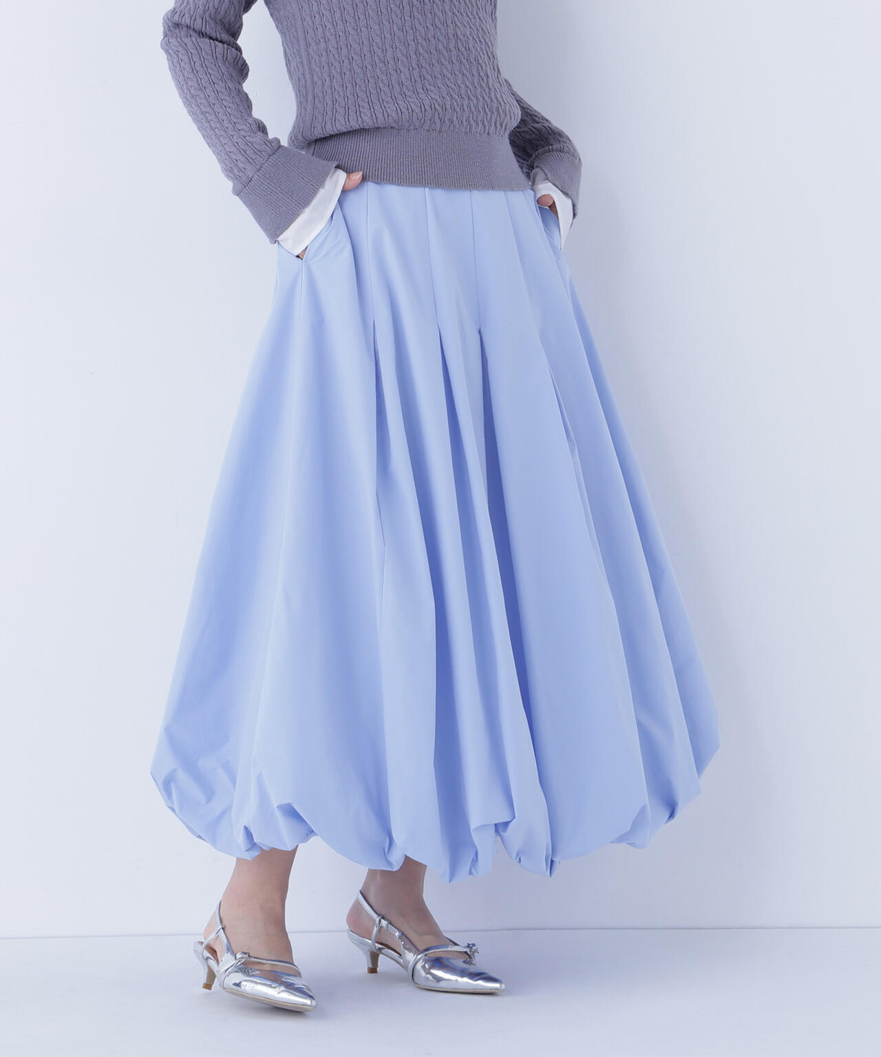 タックバルーンスカート | NATURAL BEAUTY BASIC（ナチュラル