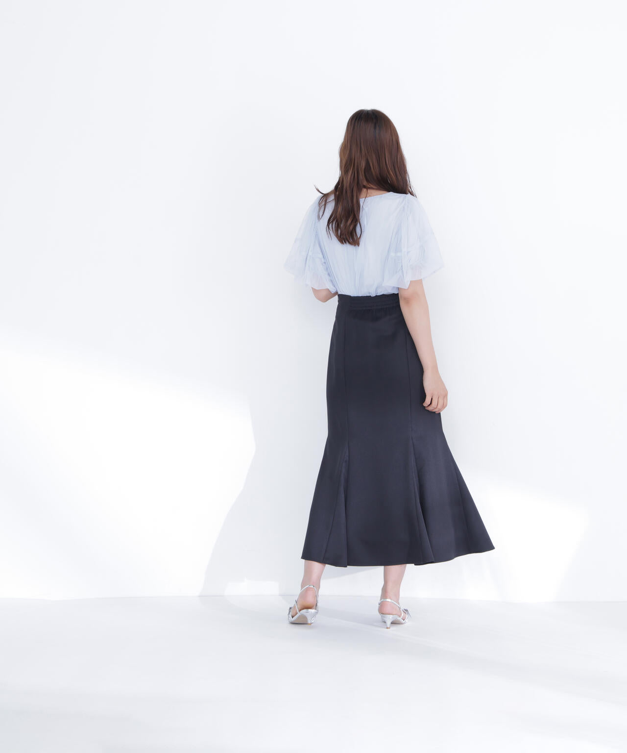 ヘム切替マーメイドスカート | NATURAL BEAUTY BASIC（ナチュラル