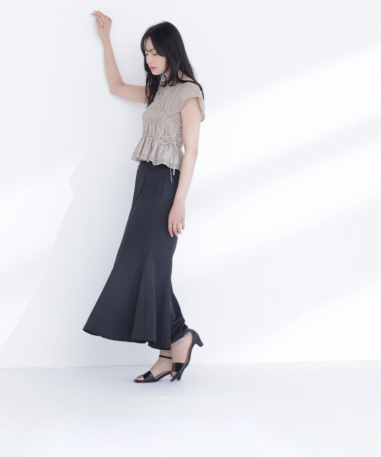 ヘム切替マーメイドスカート | NATURAL BEAUTY BASIC（ナチュラル