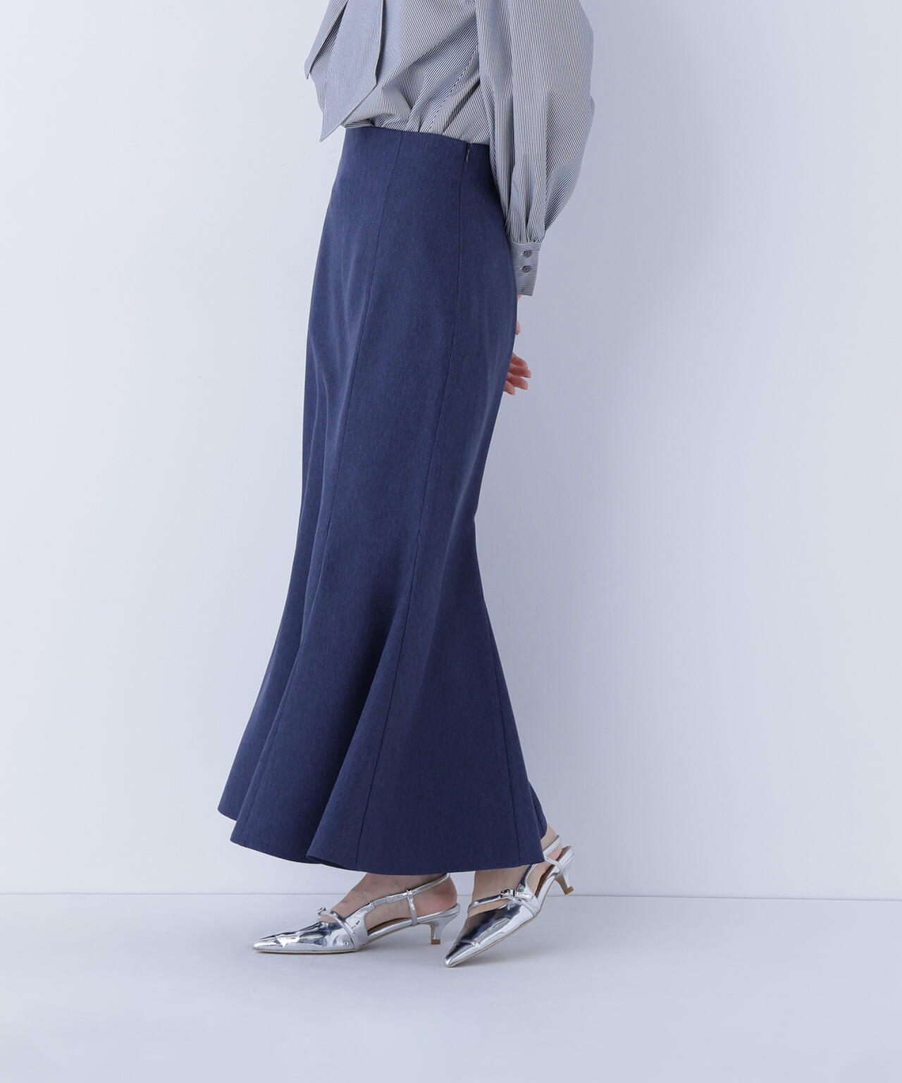 ヘム切替マーメイドスカート