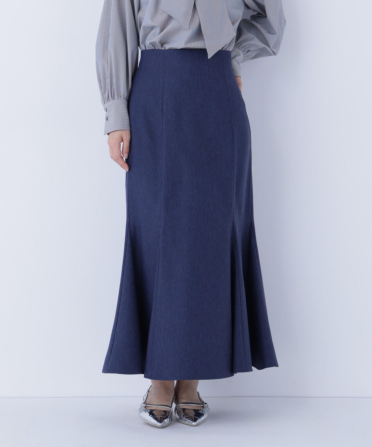 ヘム切替マーメイドスカート