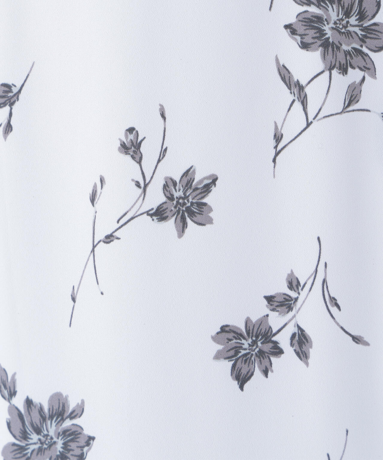 プリントヘム切替マーメイドスカート