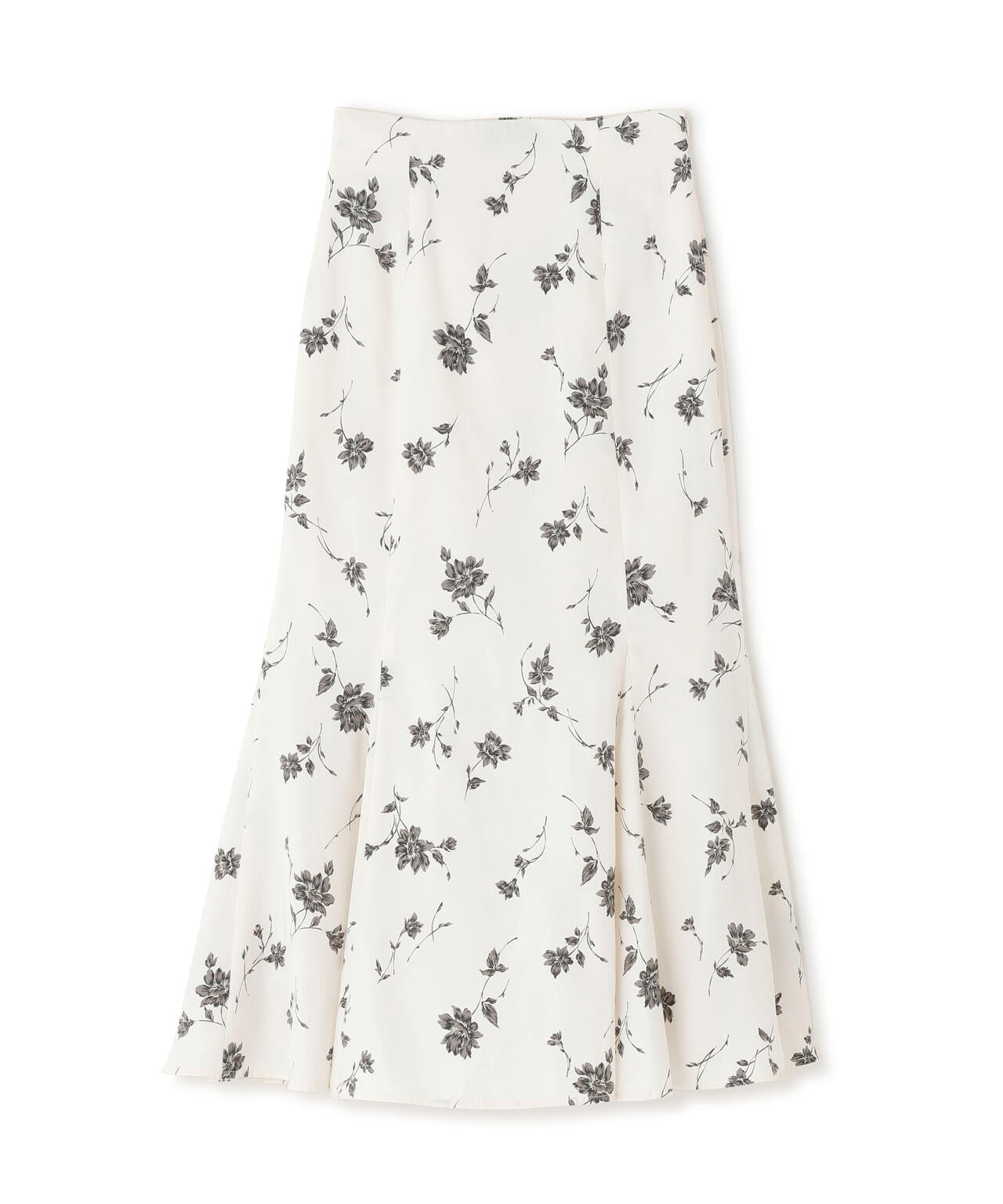 ナチュラルビューティーベーシック（NATURAL BEAUTY BASIC）/プリントヘム切替マーメイドスカート プリントヘム切替マーメイドスカート | NATURAL BEAUTY BASIC