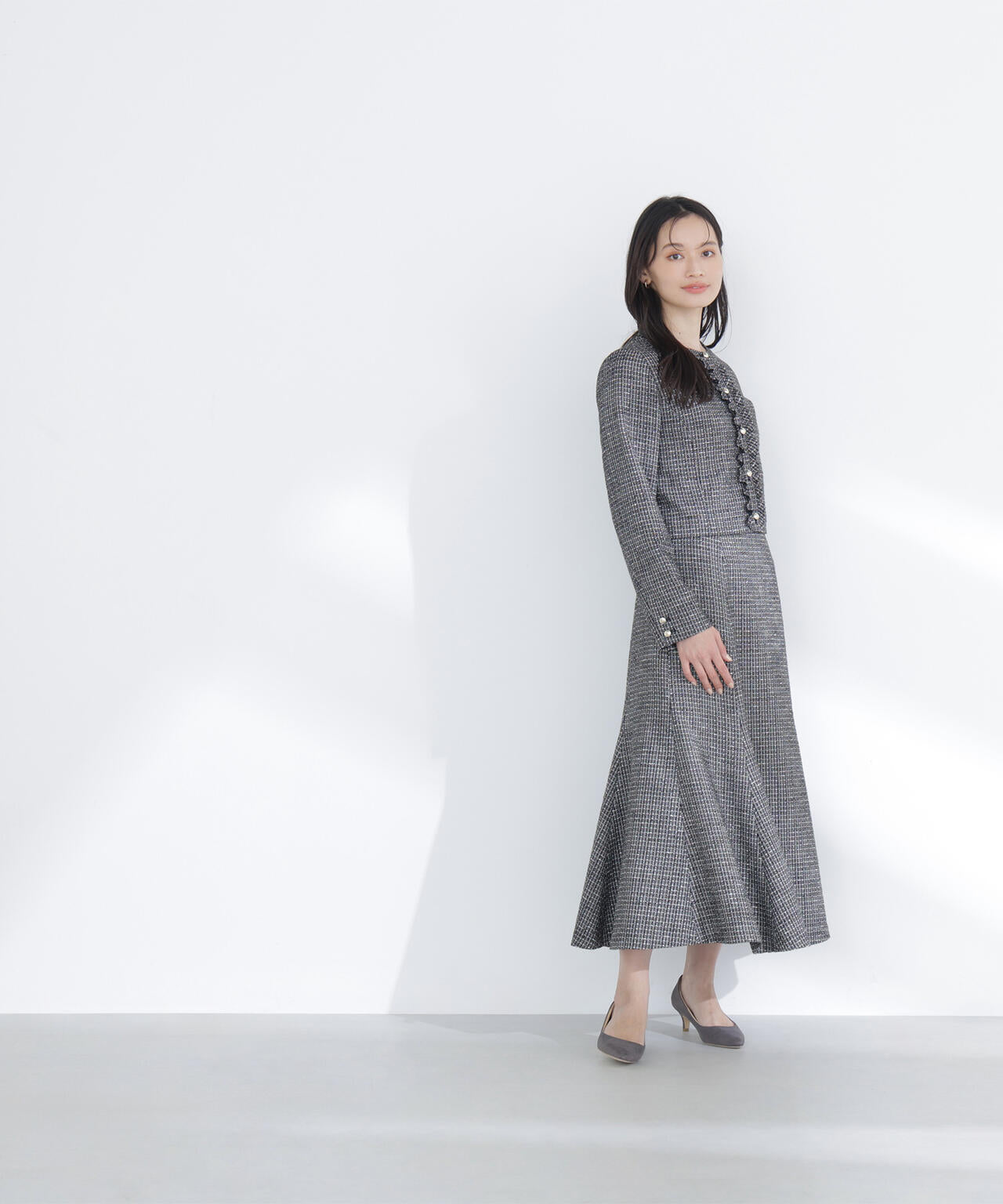 スプリングツイード SETUP スカート