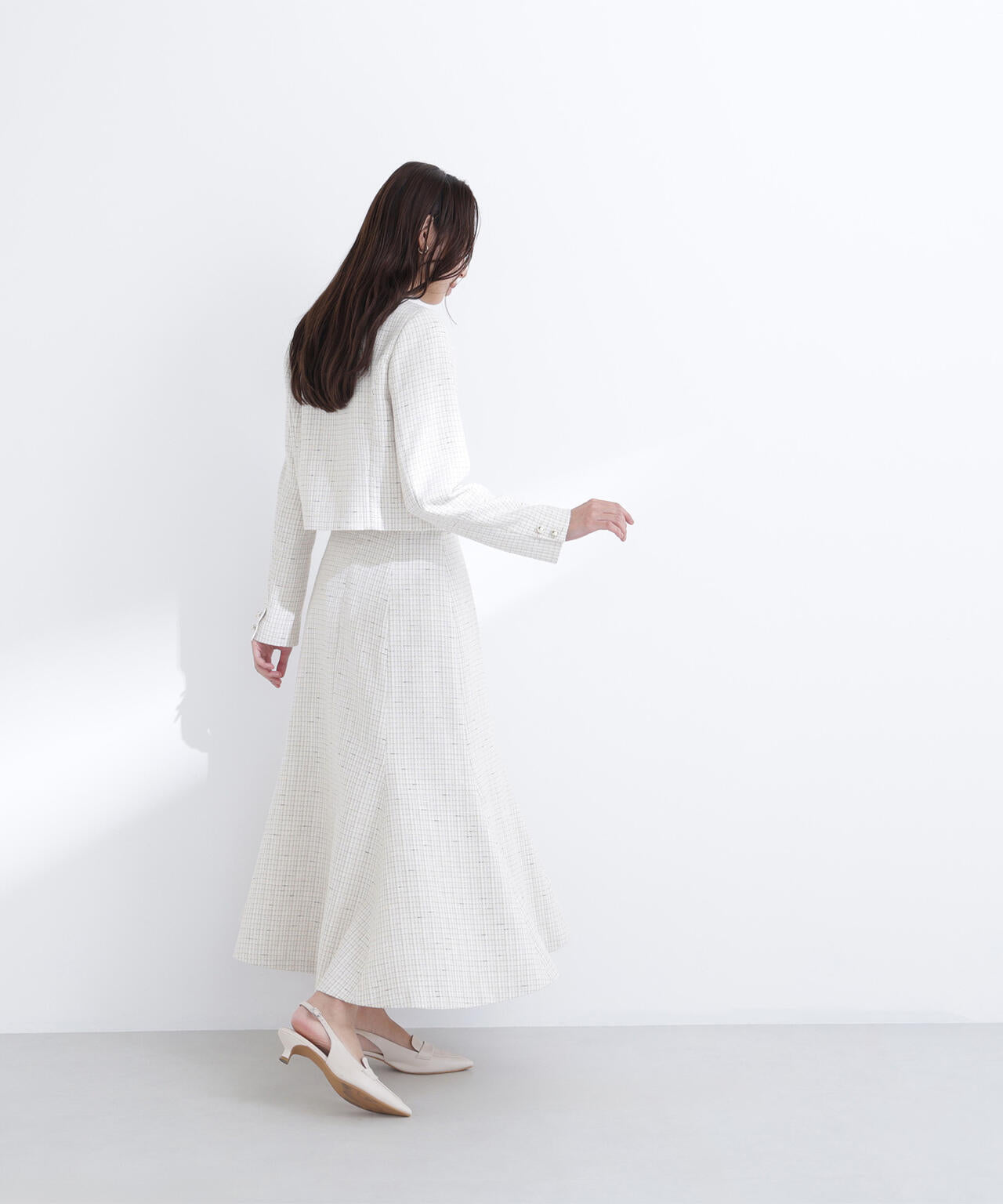 スプリングツイード SETUP スカート | NATURAL BEAUTY BASIC