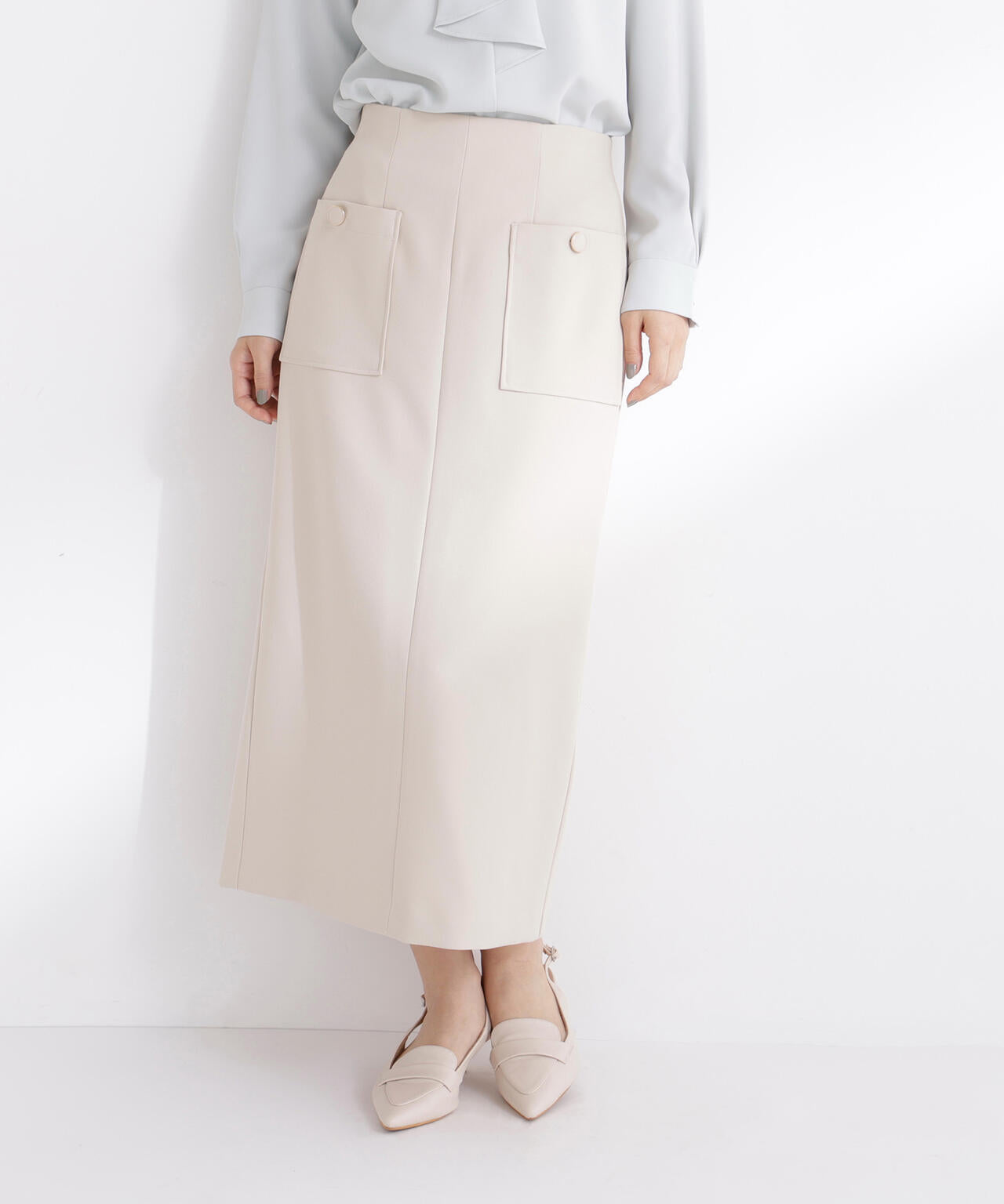 アウトポケットナロースカート