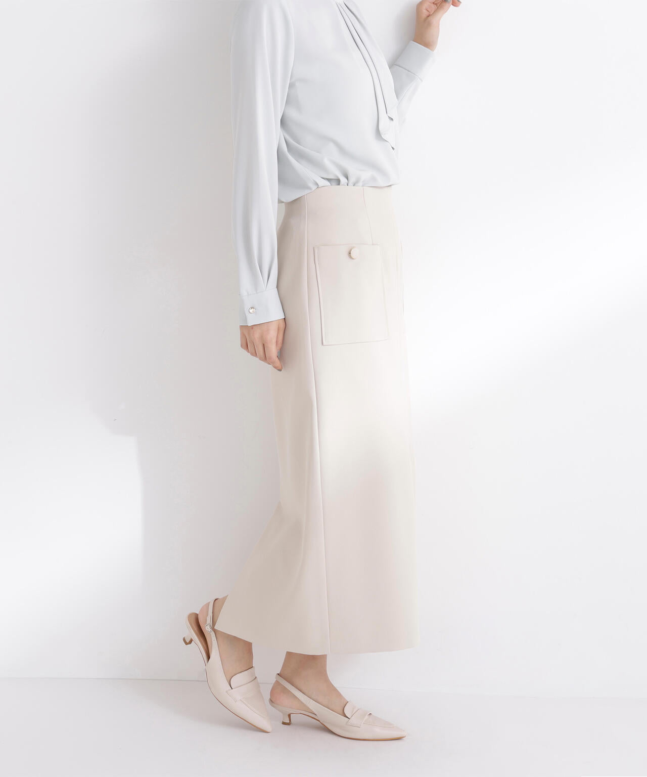 アウトポケットナロースカート