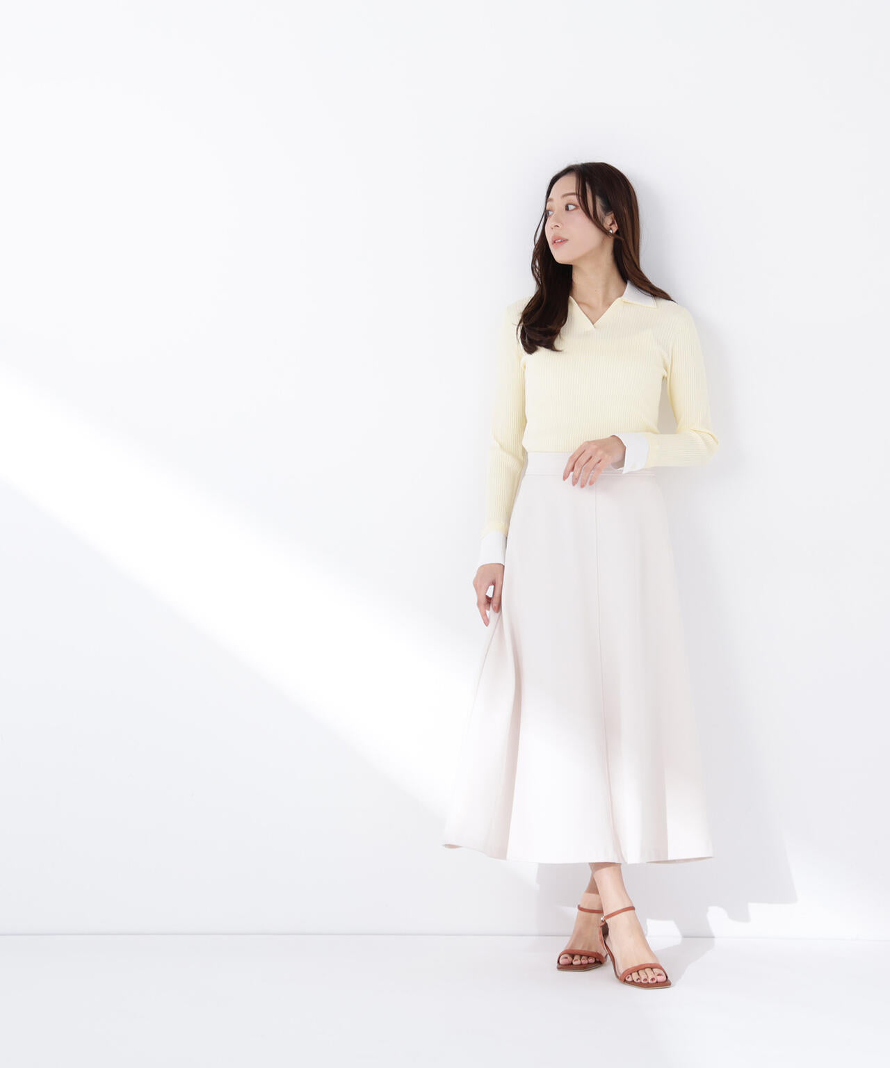 ストレッチカルゼシリーズ フレアスカート | NATURAL BEAUTY BASIC