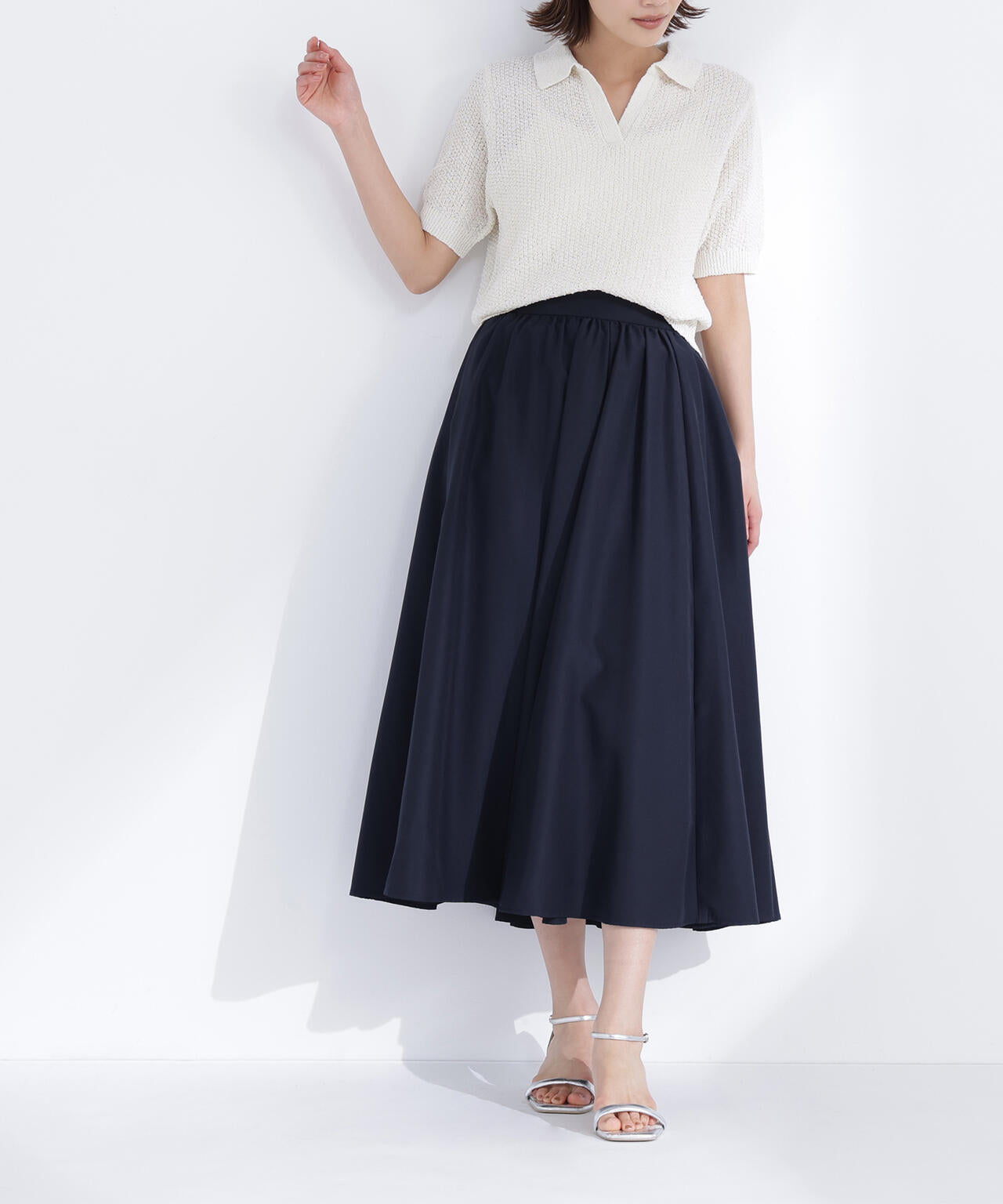 【sweet4月号掲載】【ちょうど、いい服】ふんわり春風フレアスカート