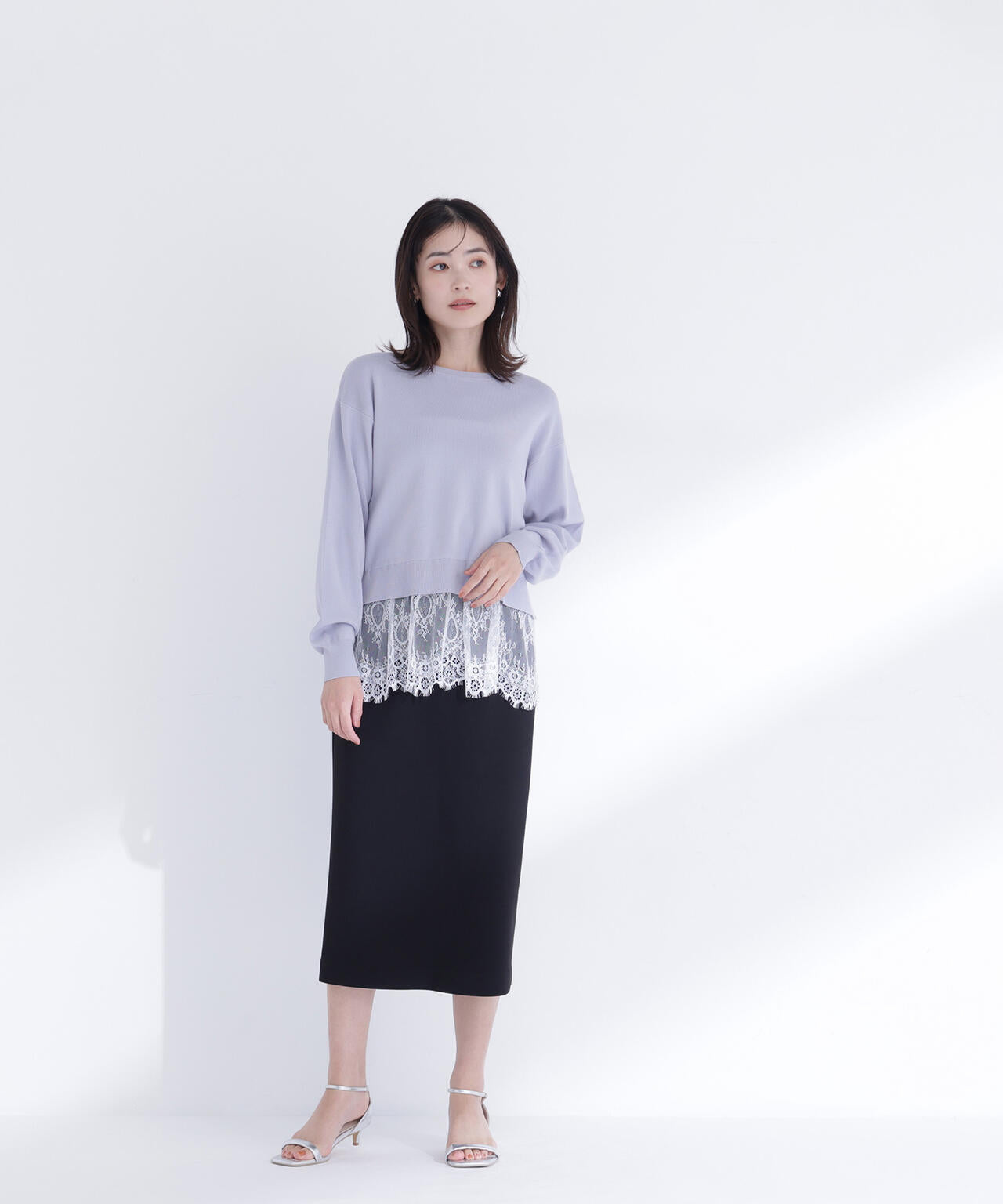 ペンシルラインスカート