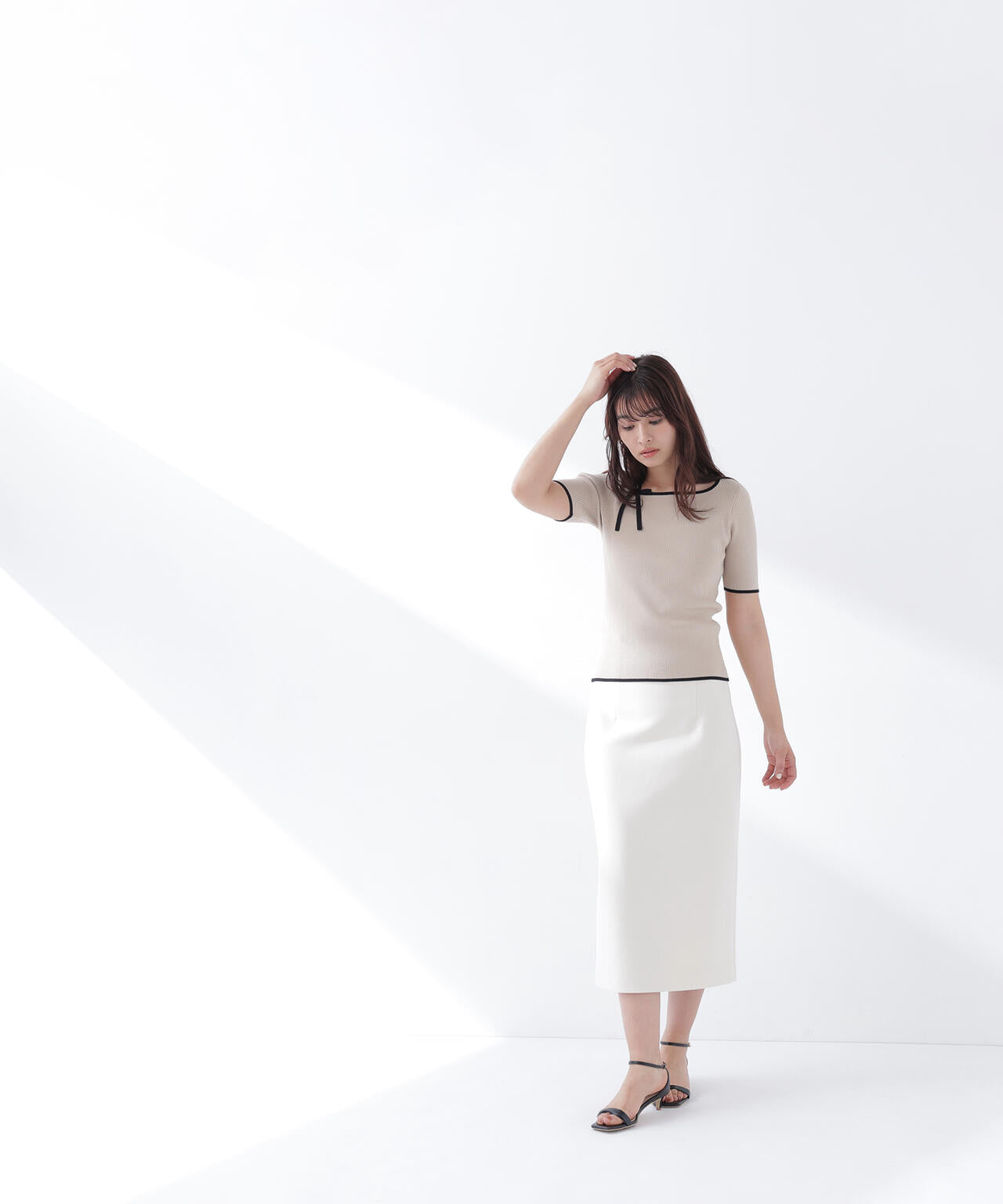 ペンシルラインスカート | NATURAL BEAUTY BASIC（ナチュラル