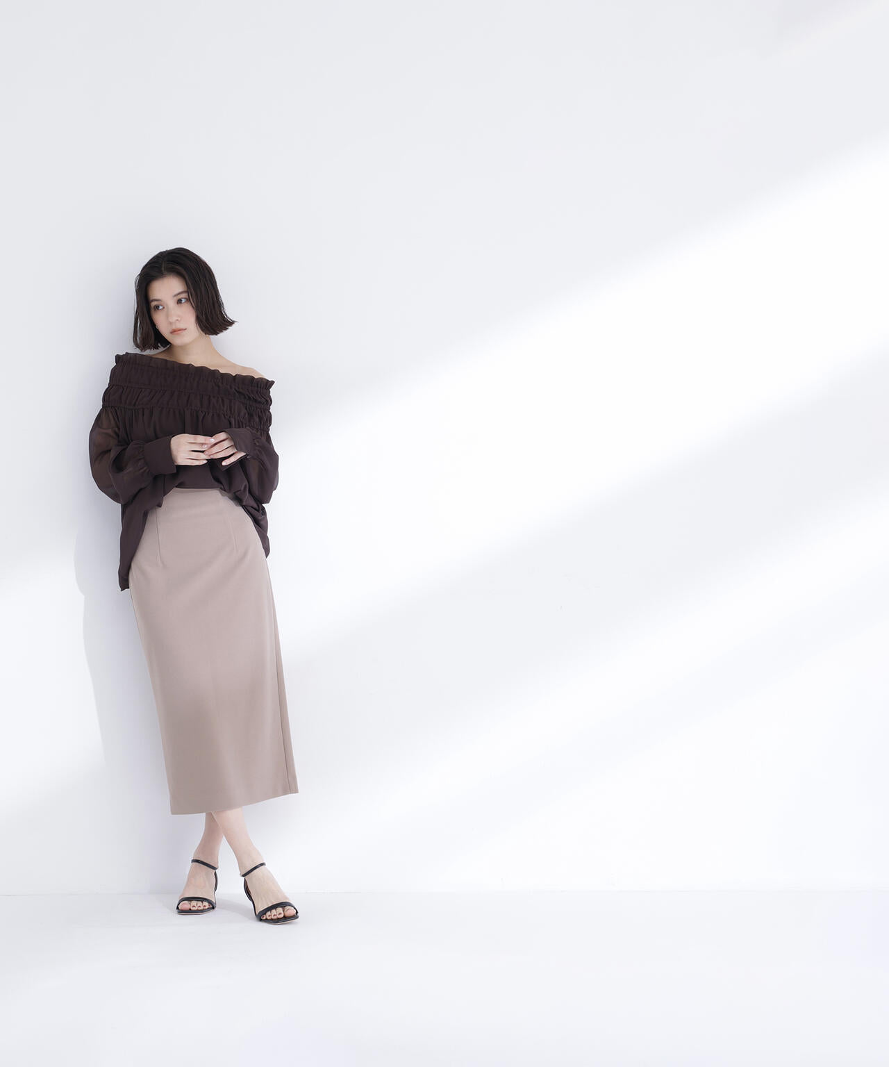 ペンシルラインスカート