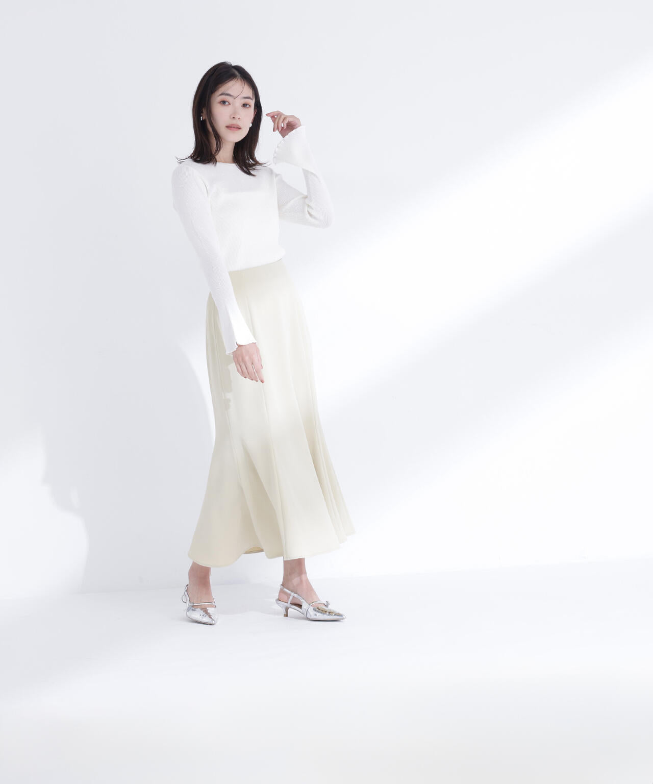 パネル切替マーメイドスカート | NATURAL BEAUTY BASIC（ナチュラル