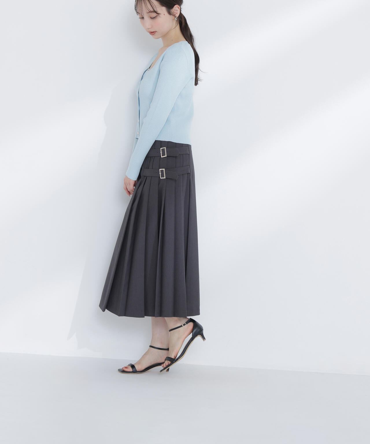 【Oggi.jp掲載】サイドプリーツスカート