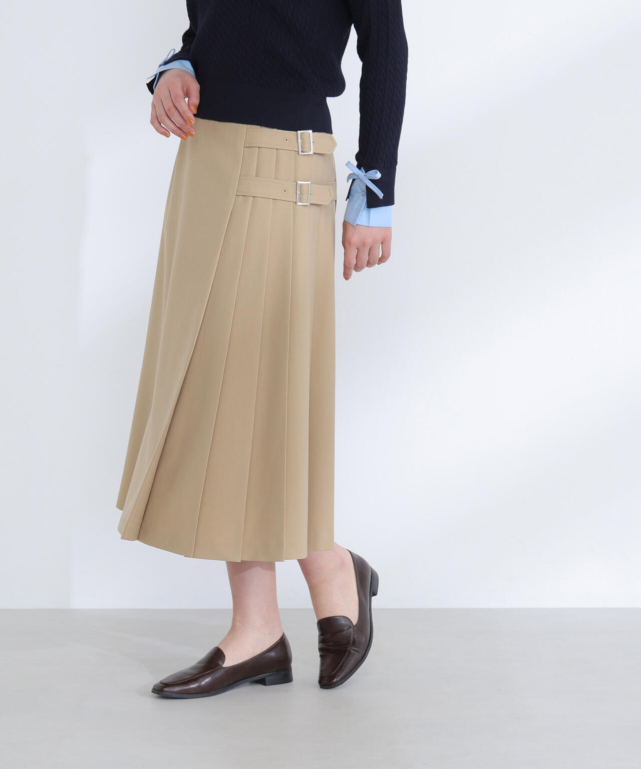 【Oggi.jp掲載】サイドプリーツスカート