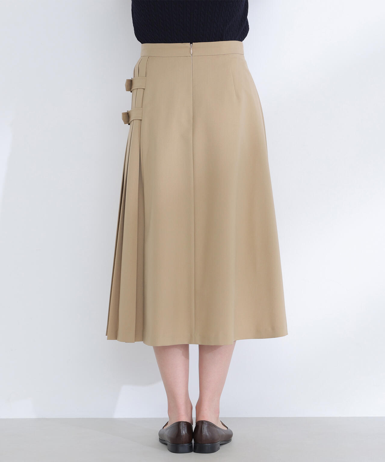 Oggi.jp掲載＞サイドプリーツスカート | NATURAL BEAUTY BASIC