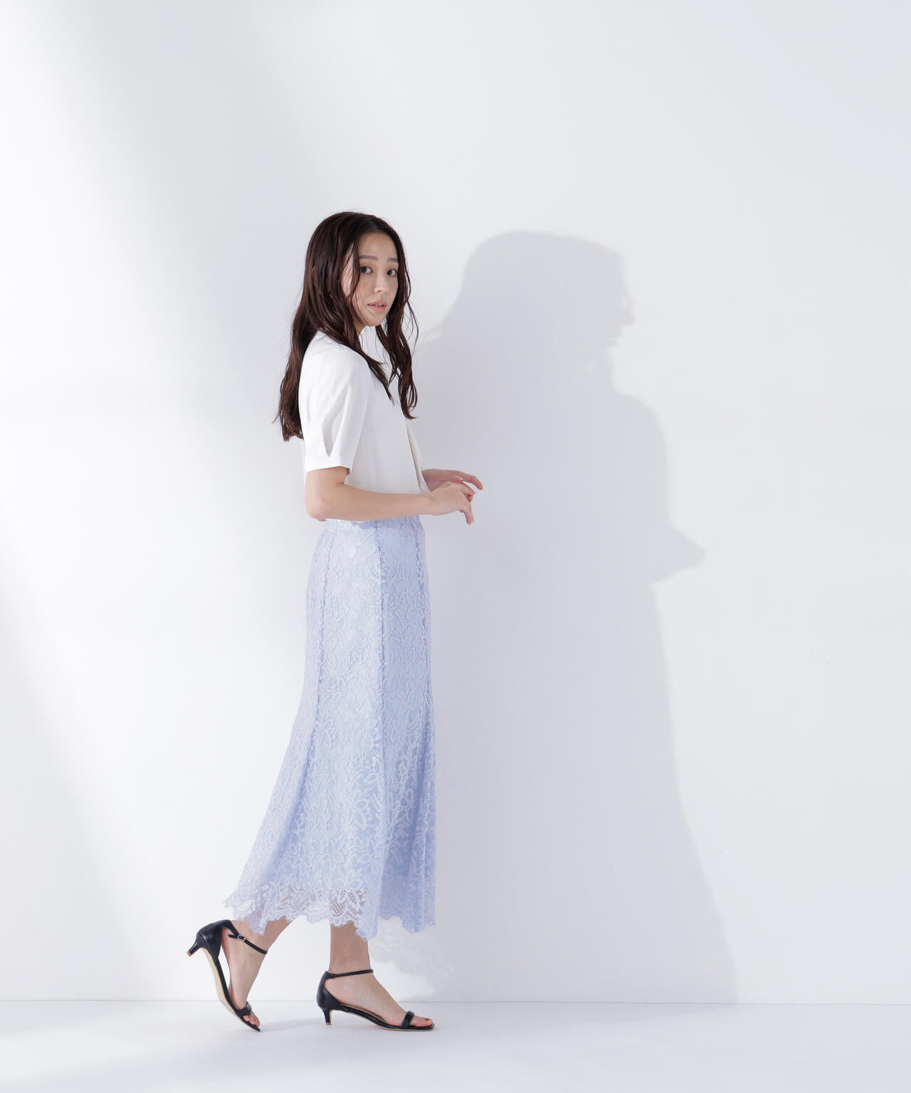 レースマーメイドスカート | NATURAL BEAUTY BASIC（ナチュラル