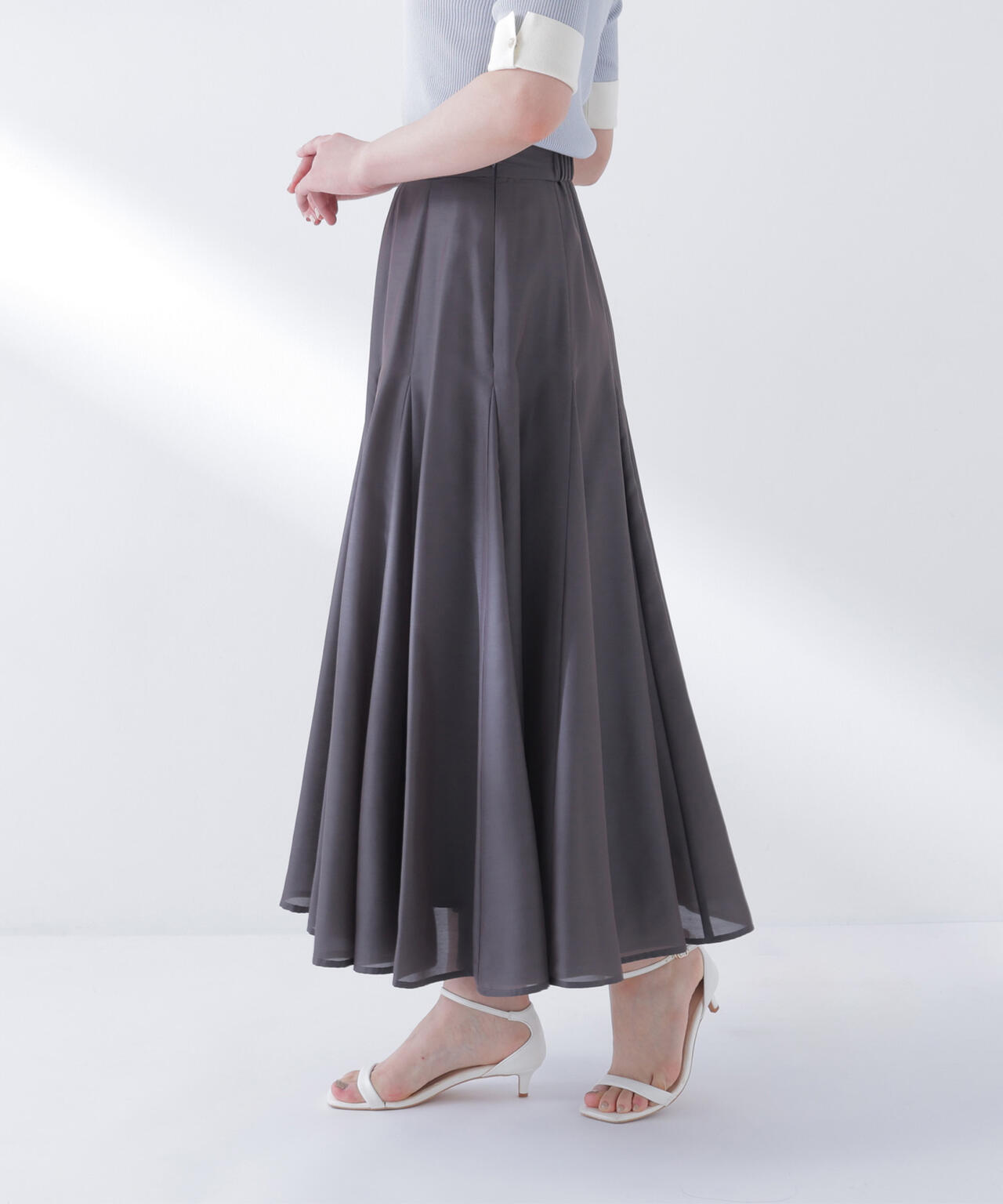 シャイニーシアーボリュームスカート | NATURAL BEAUTY BASIC