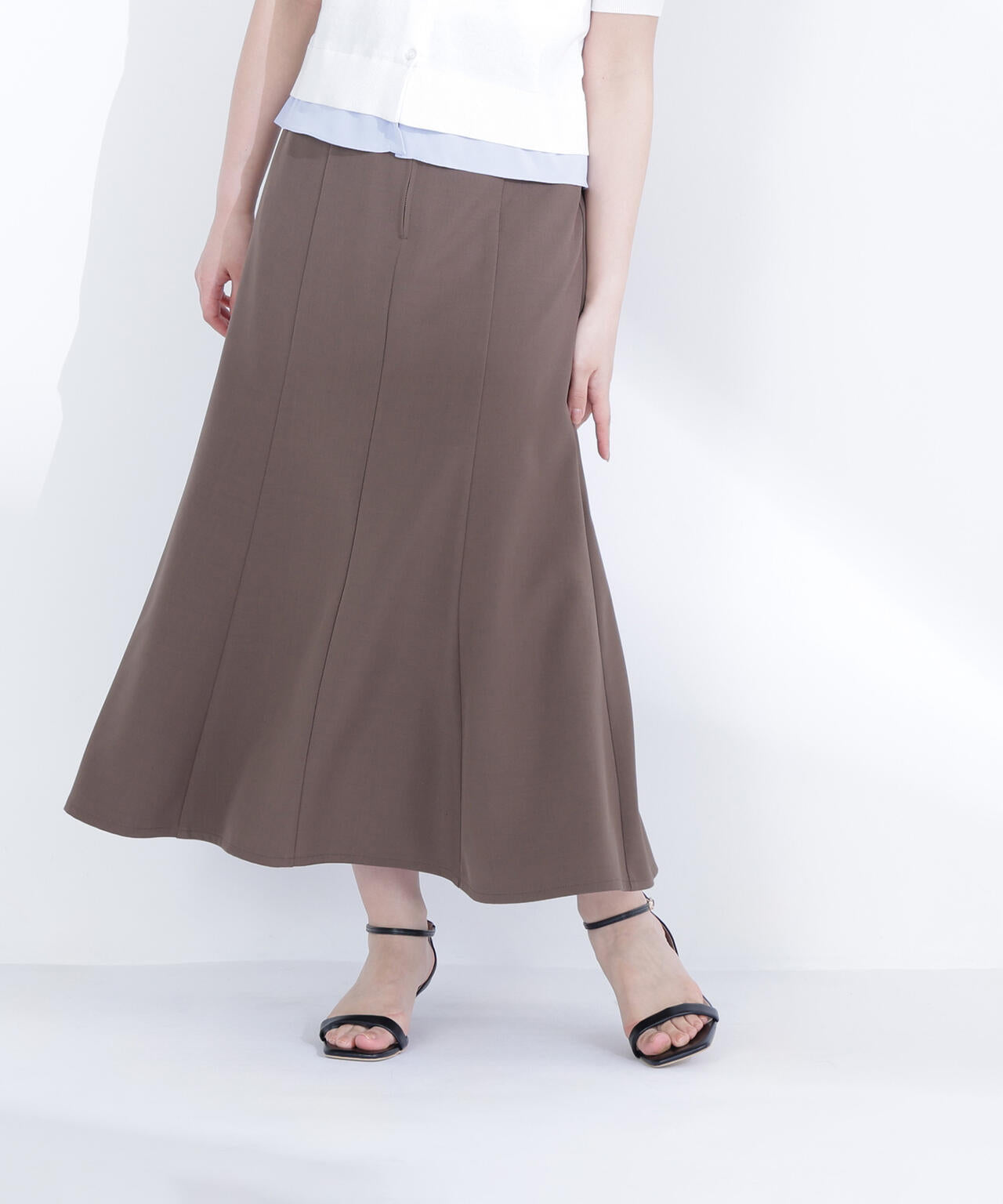 【D.BROWN】ドット フロント オープン スカート BEAMS OUTLET｜ドット フロント オープン スカート | Rakuten Fashion