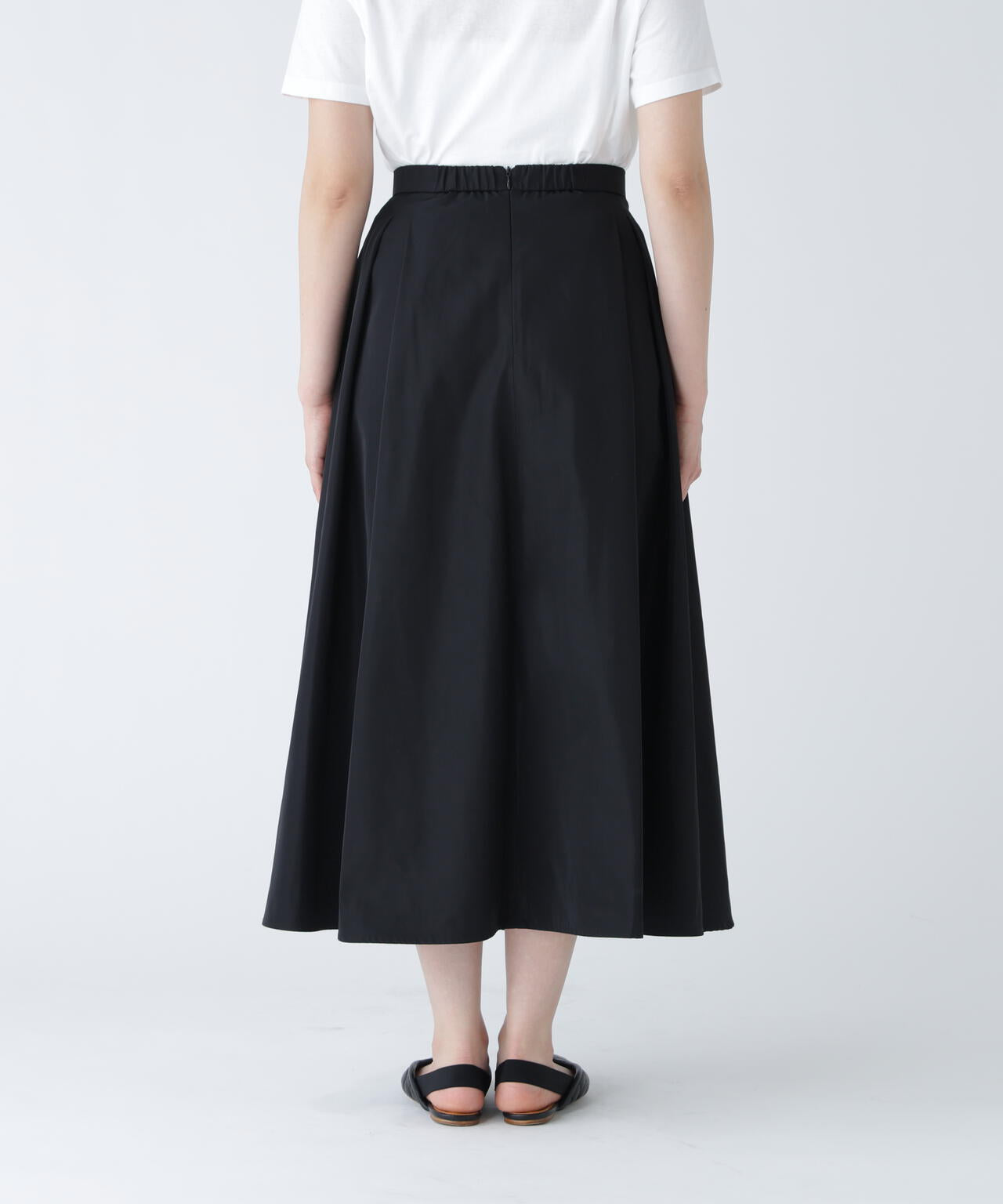 365ユーティリティー】タフタタックミディスカート | NAVYNAVY