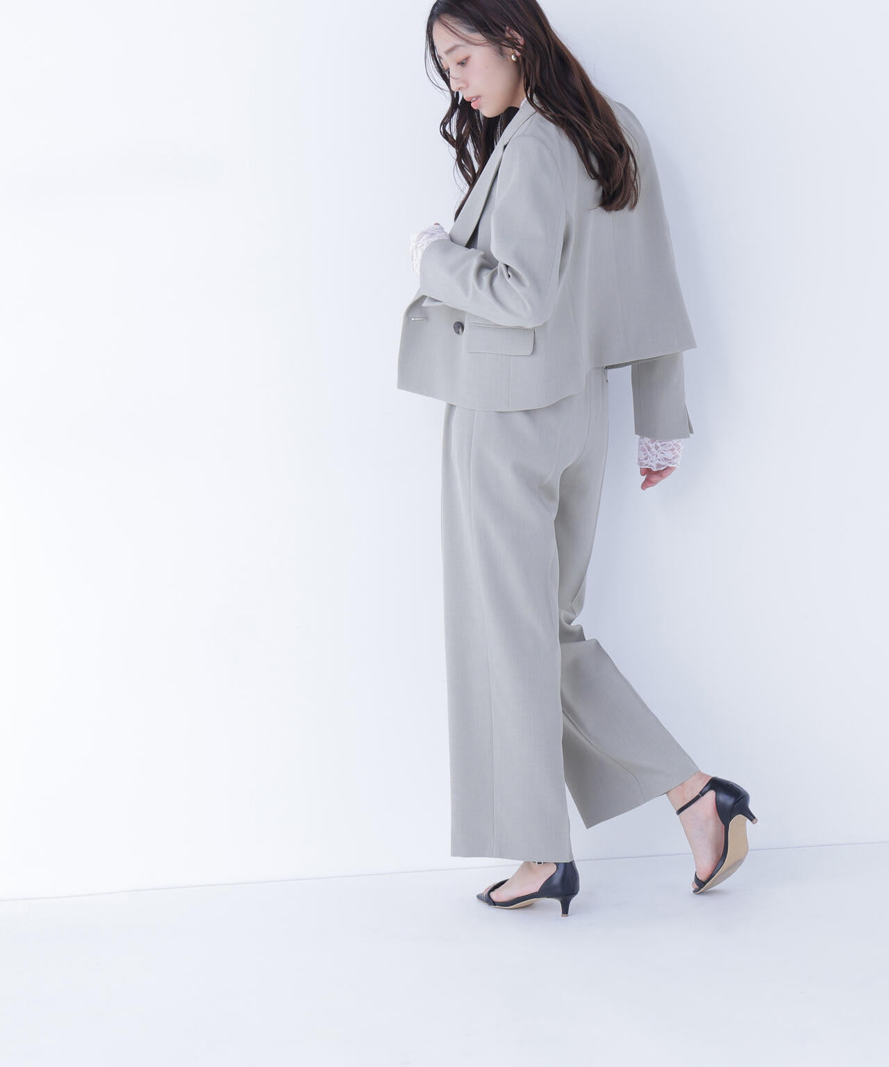 クラッシー SETUP ツータックパンツ | NATURAL BEAUTY BASIC