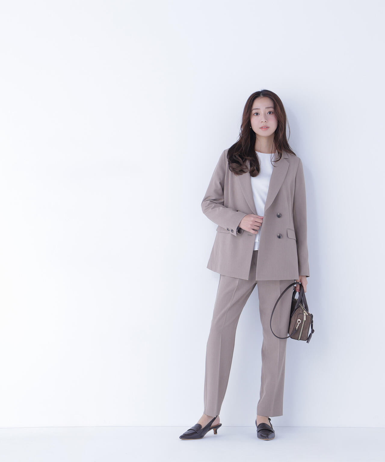 クラッシー SETUP タックパンツ