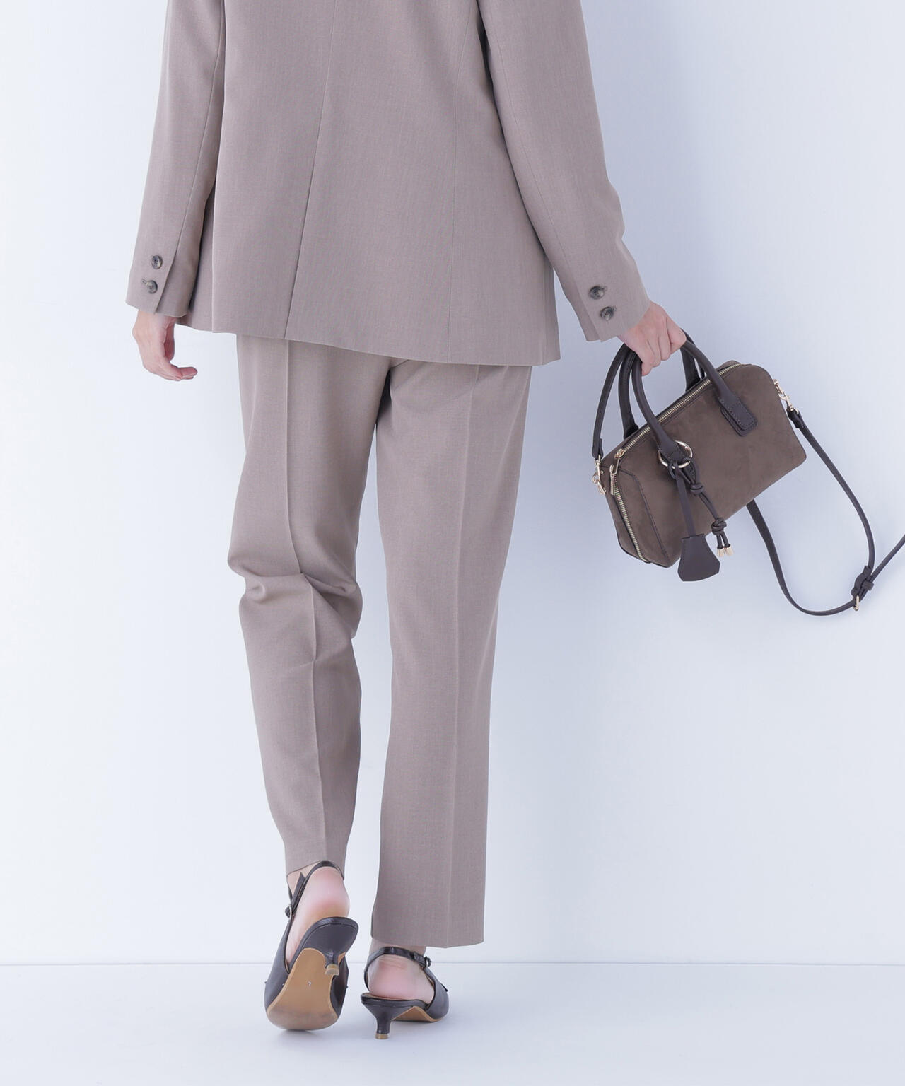 クラッシー SETUP タックパンツ