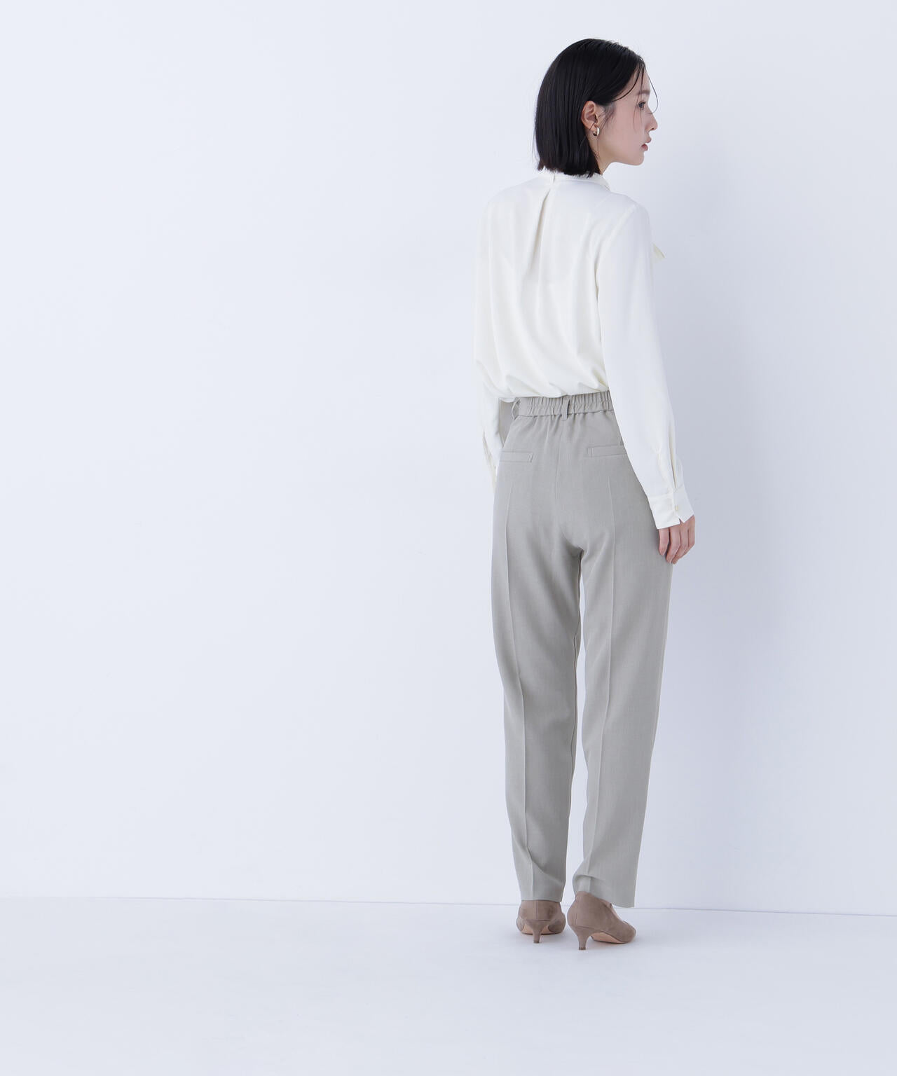 クラッシー SETUP タックパンツ | NATURAL BEAUTY BASIC（ナチュラル