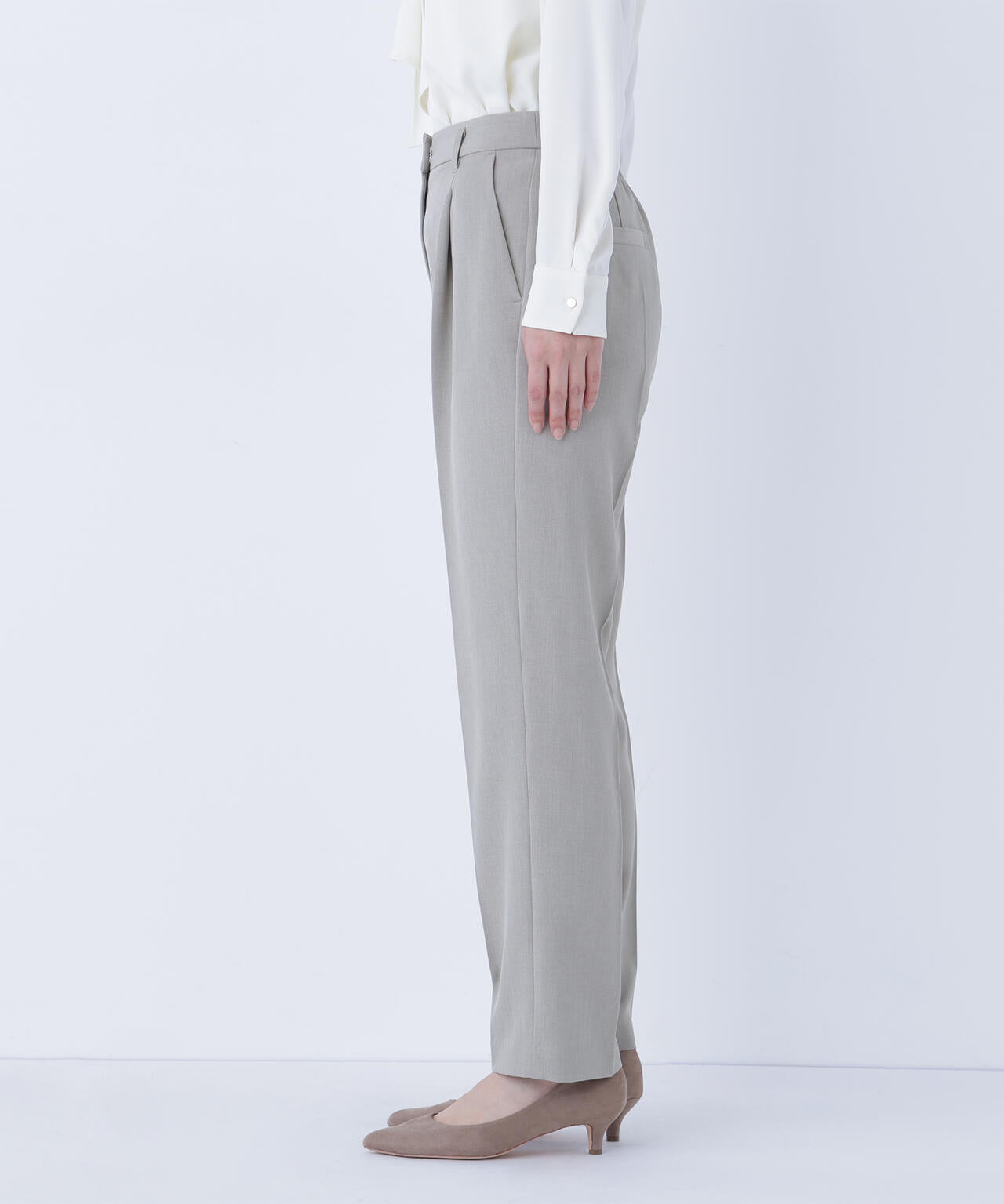 クラッシー SETUP タックパンツ