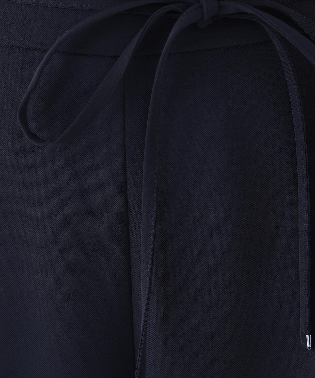 ナローリボンイージーワイドパンツ