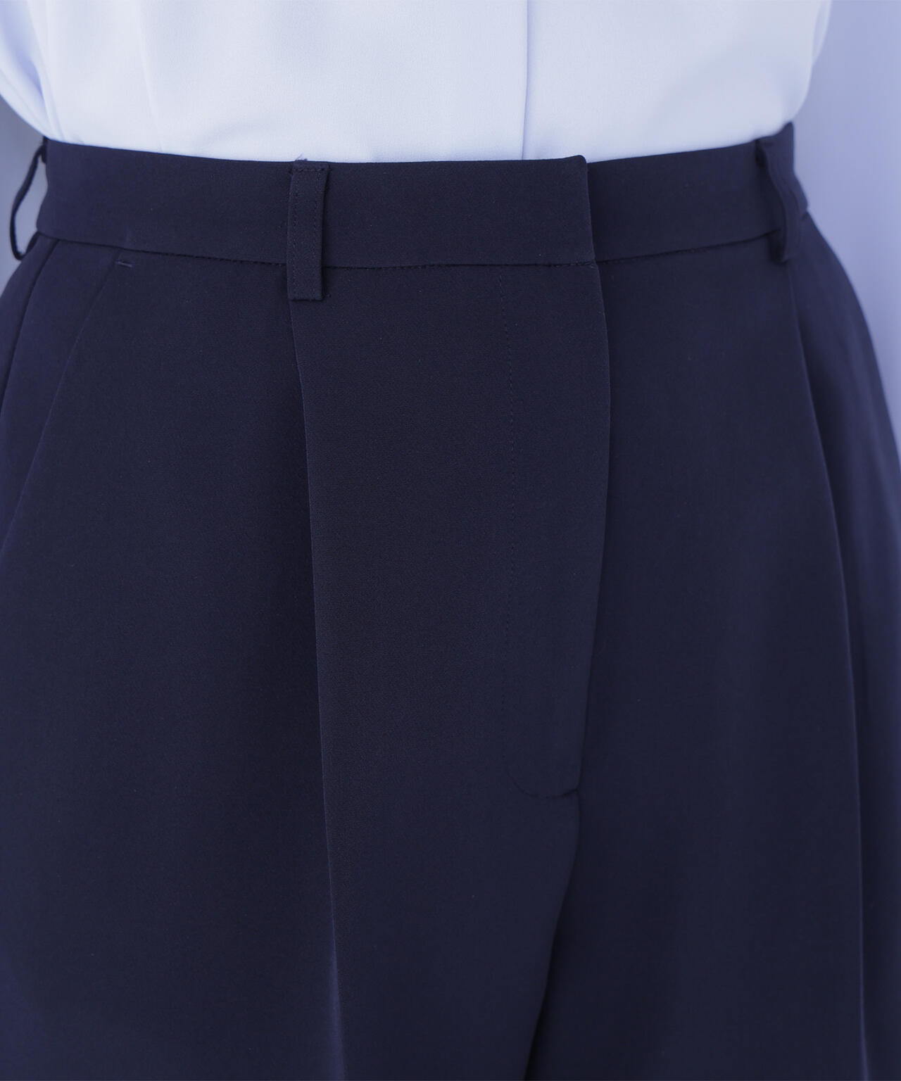 ダブルクロスストレッチ SETUP テーパードパンツ