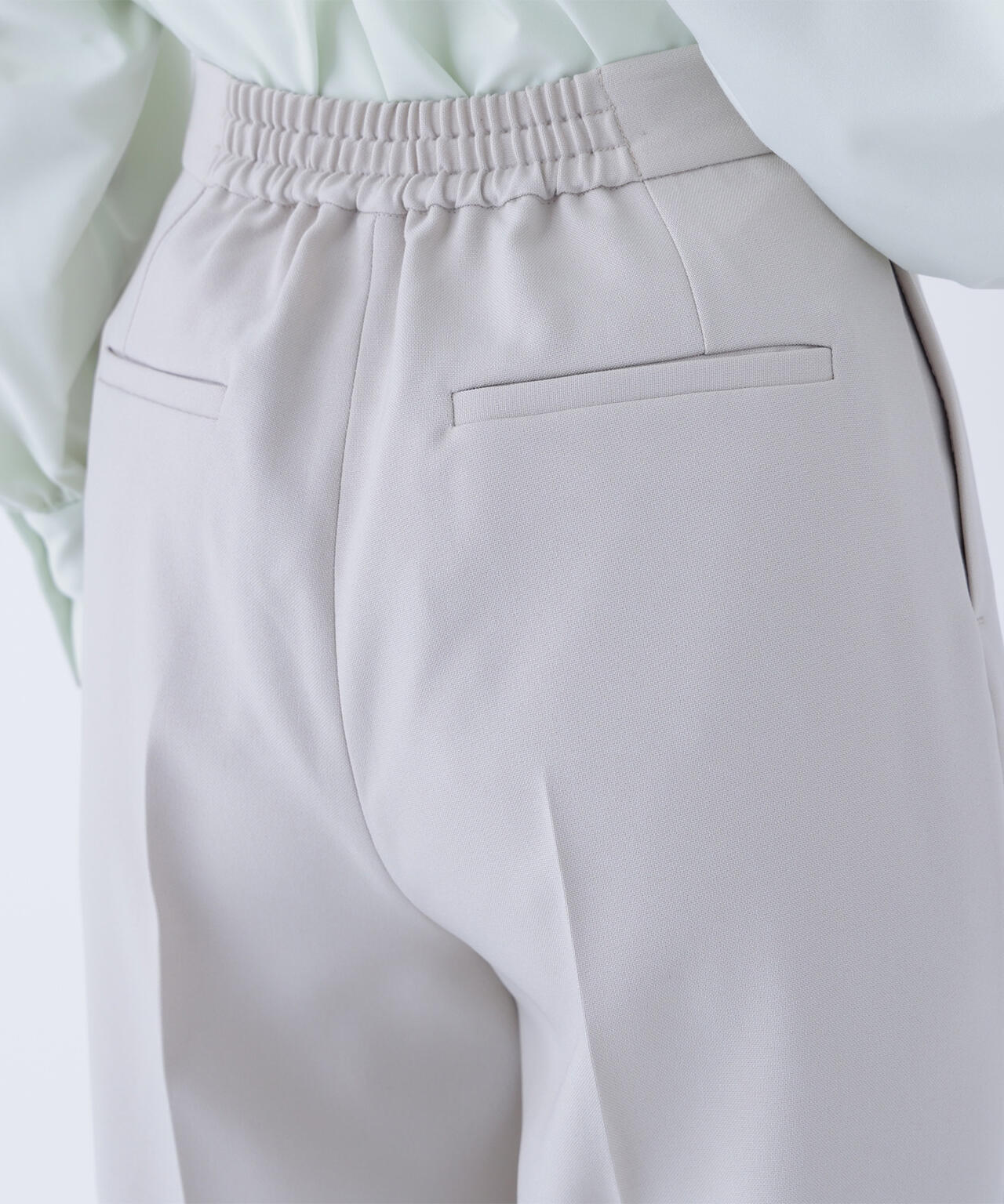 ゴールドボタンワイドパンツ