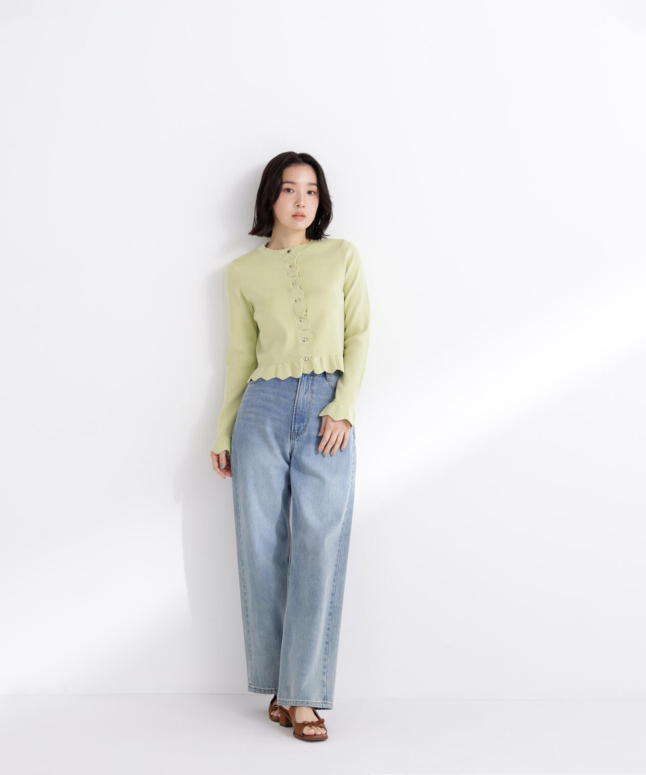 ナチュラルビューティーベーシック（NATURAL BEAUTY BASIC）/ワイドストレートデニムパンツ ワイドストレートデニムパンツ | NATURAL BEAUTY BASIC（ナチュラル