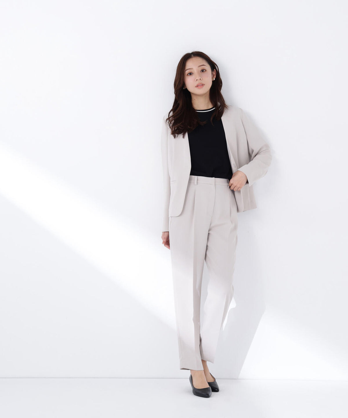 ドビーツイル SETUP テーパードパンツ | NATURAL BEAUTY BASIC 