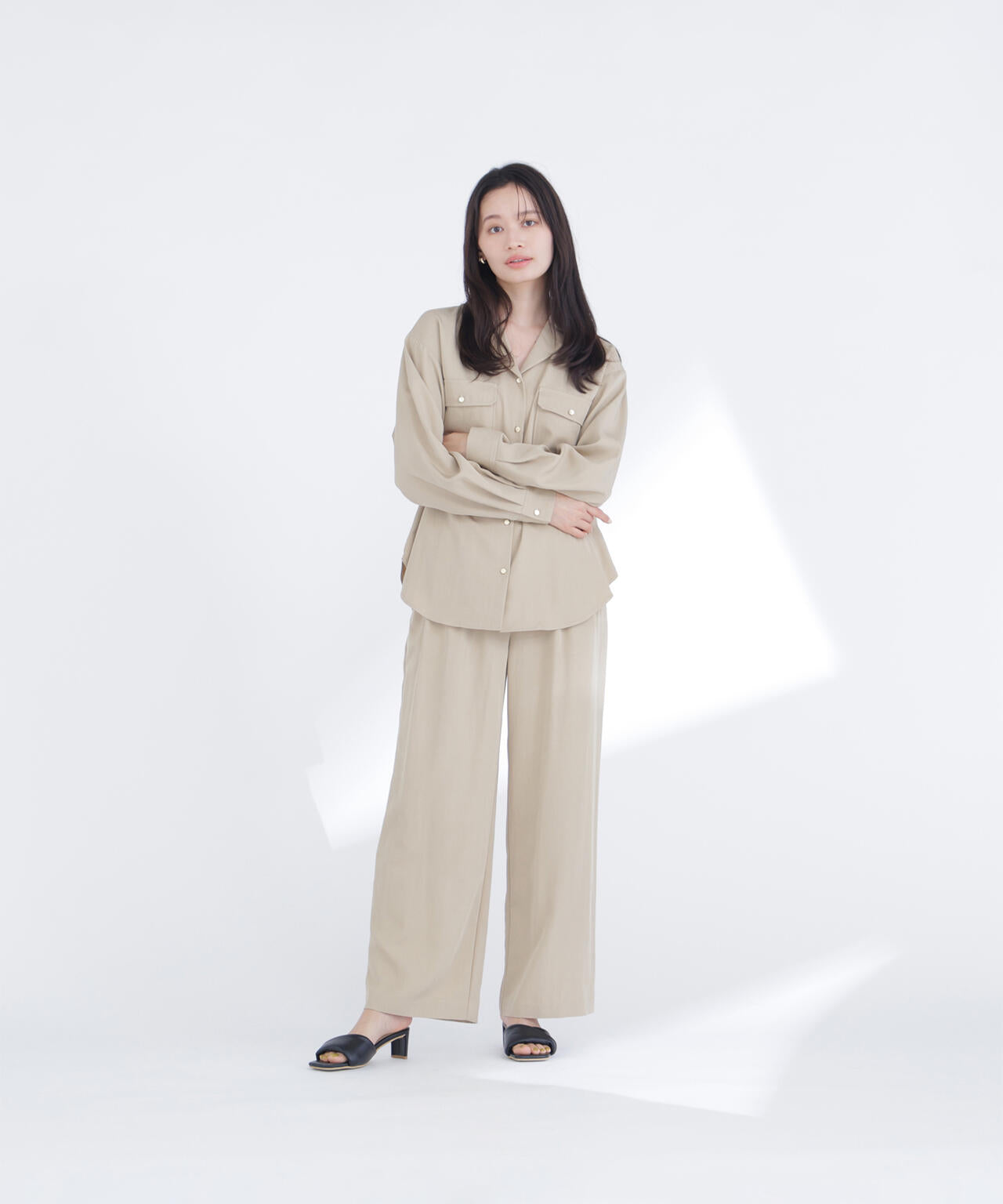 ダブルポケットシャツ SETUP パンツ | NATURAL BEAUTY BASIC