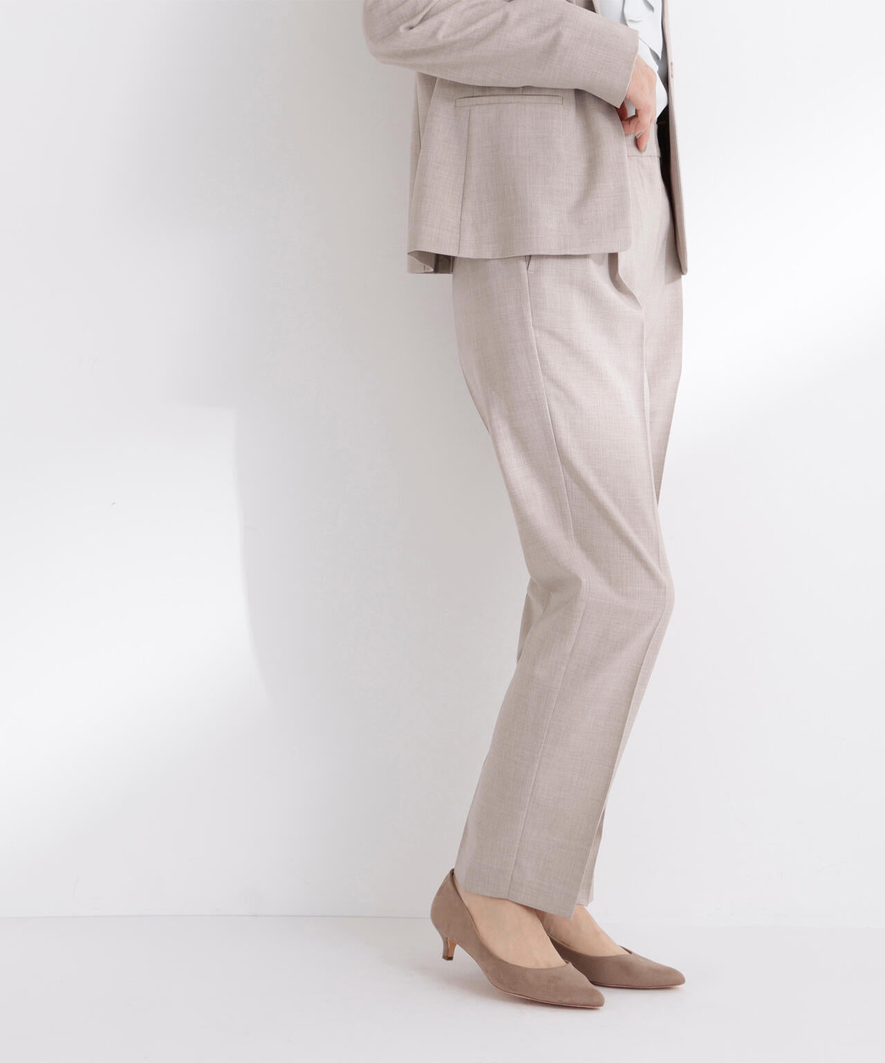 リネンライク SETUP パンツ