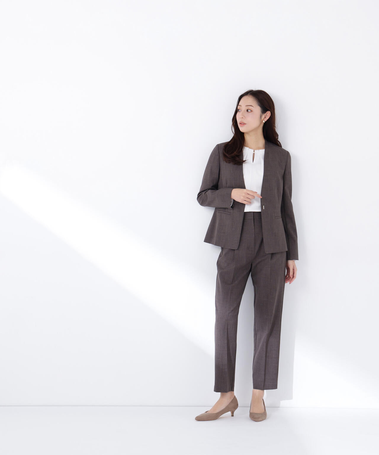 リネンライク SETUP パンツ