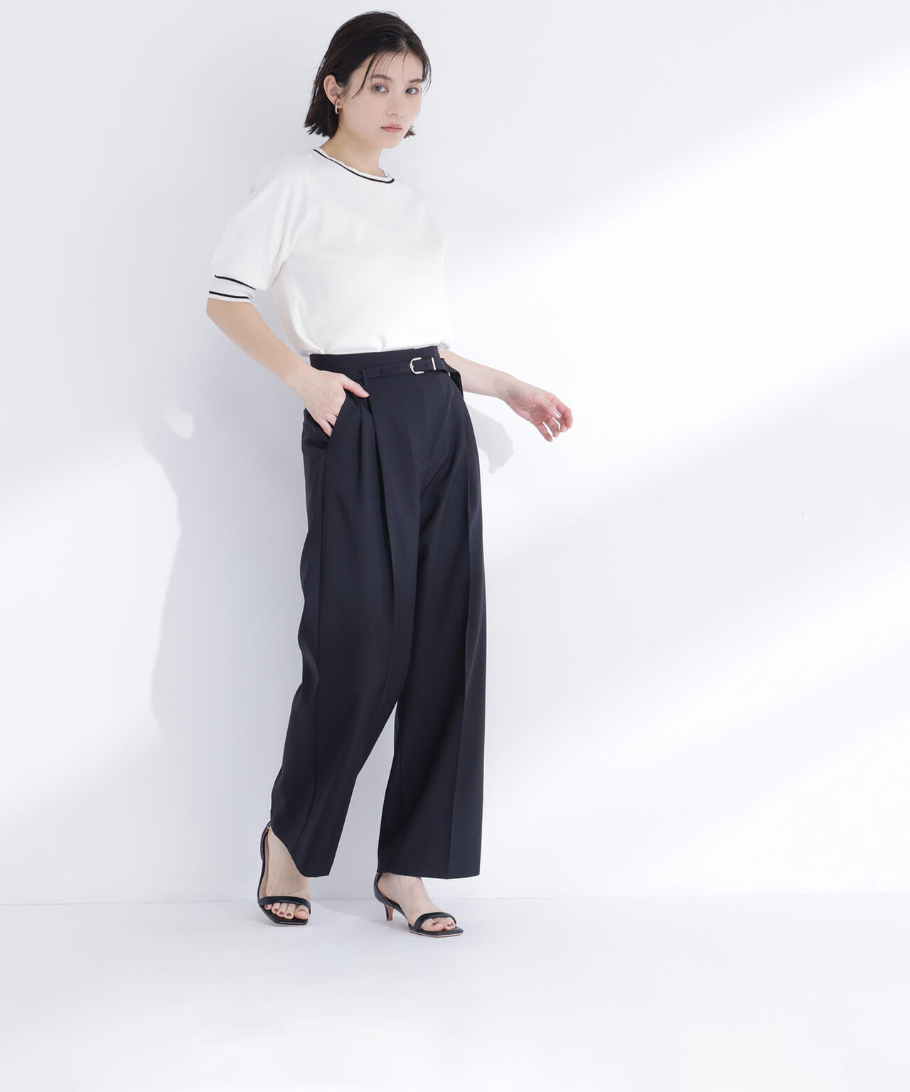 【Oggi.jp掲載】【ちょうど、いい服】はいたら沼！美脚ワイドパンツ