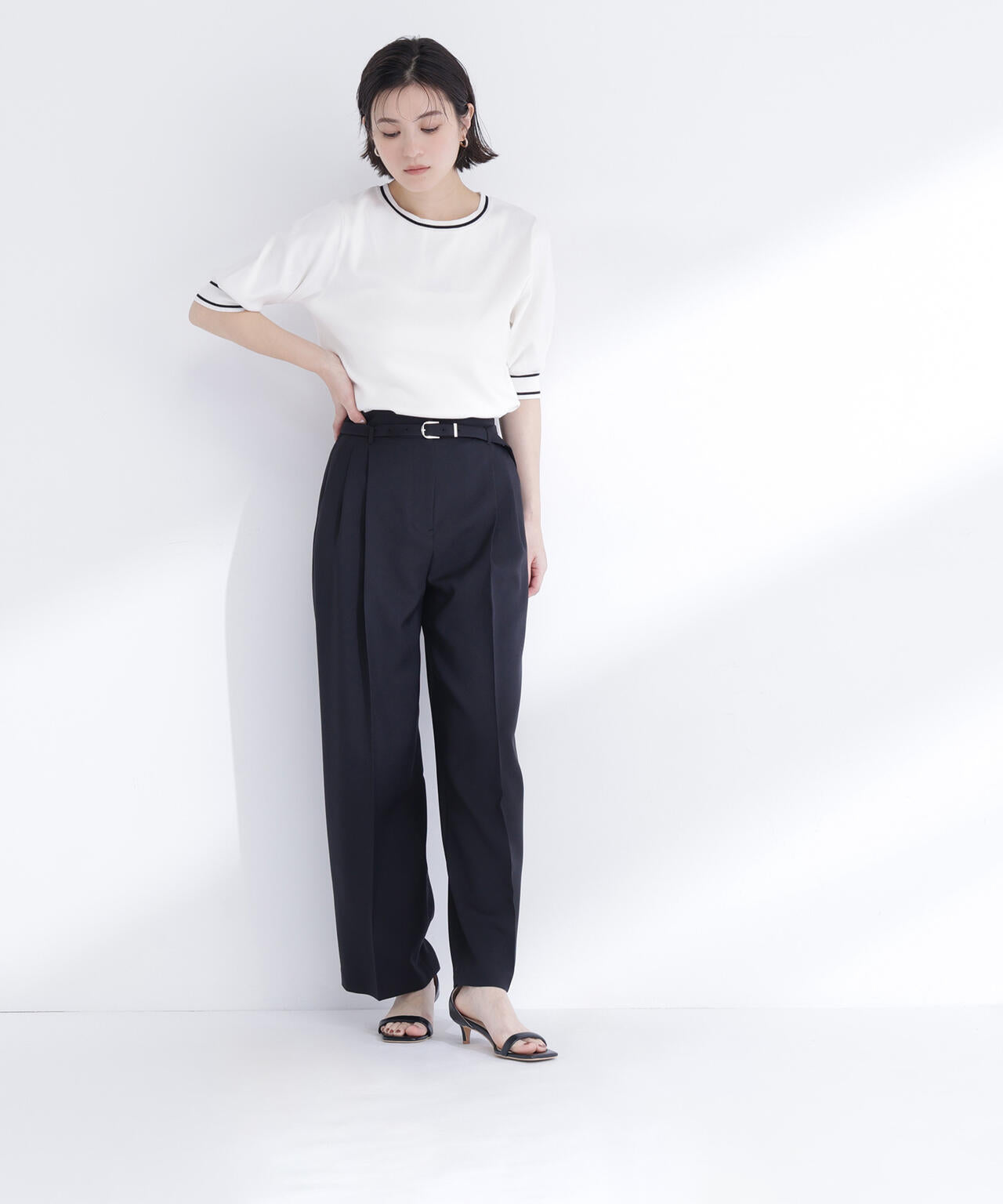 【Oggi.jp掲載】【ちょうど、いい服】はいたら沼！美脚ワイドパンツ