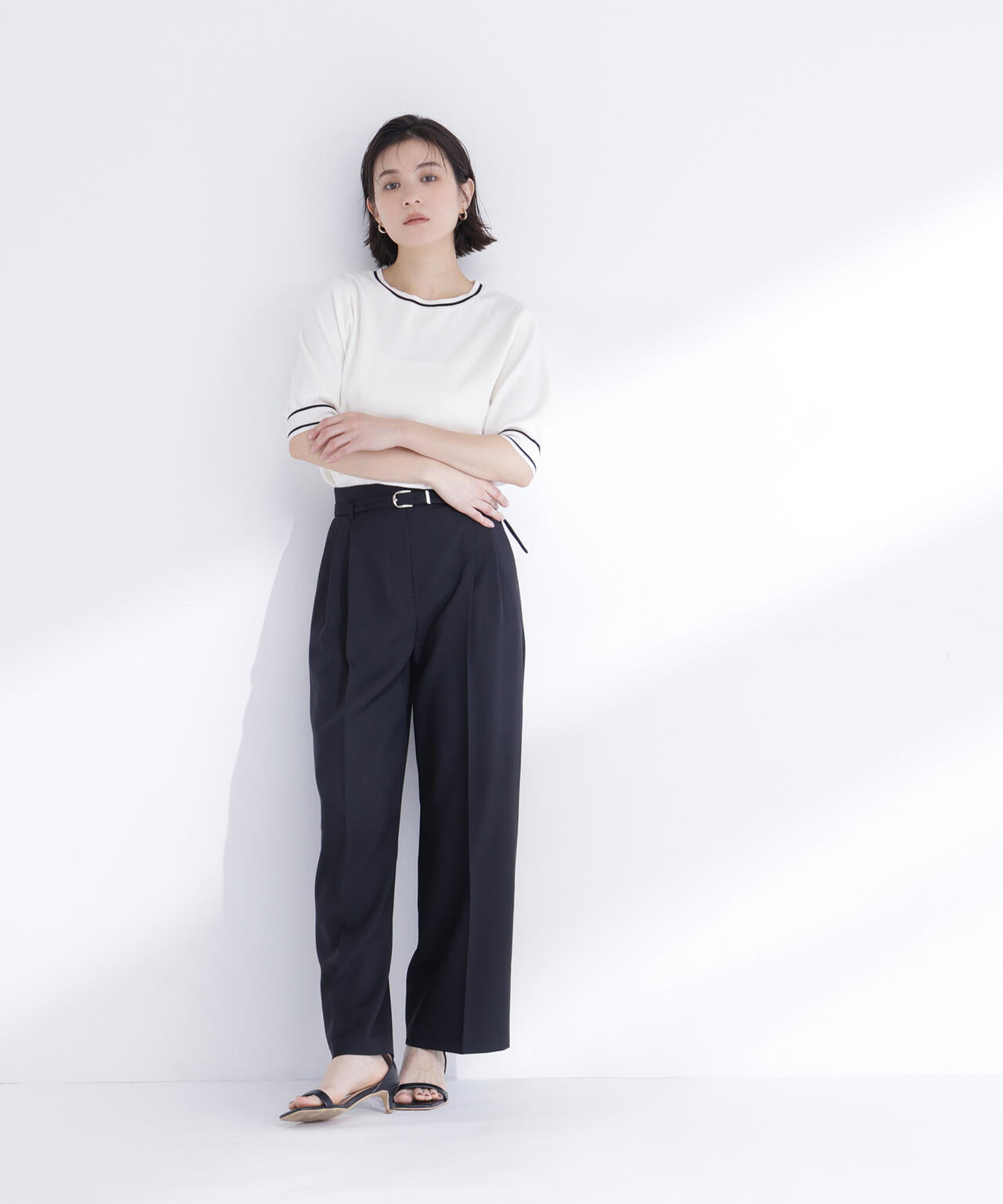 【Oggi.jp掲載】【ちょうど、いい服】はいたら沼！美脚ワイドパンツ