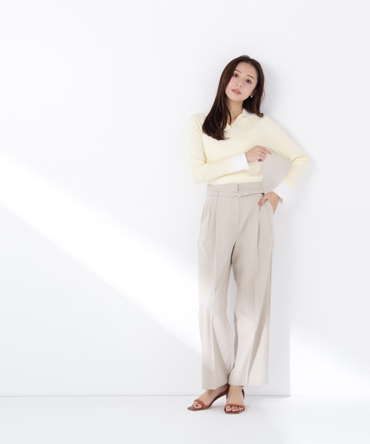 【Oggi.jp掲載】【ちょうど、いい服】はいたら沼！美脚ワイドパンツ