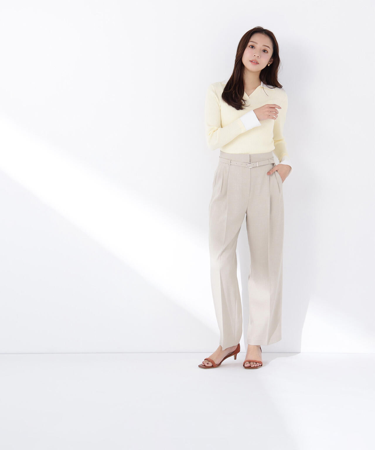 【Oggi.jp掲載】【ちょうど、いい服】はいたら沼！美脚ワイドパンツ