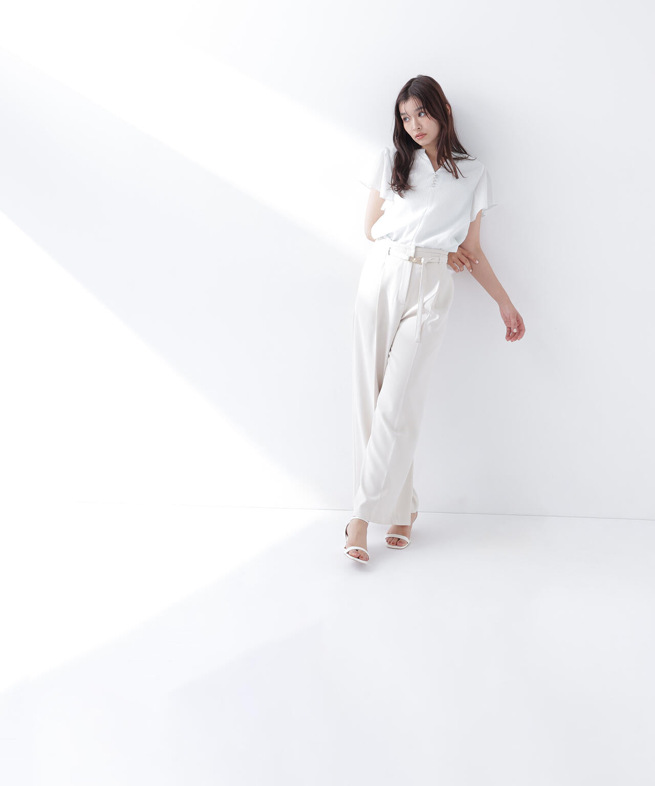 6/16 ～6/18 2buy10%OFF 対象商品】＜骨格ウェーブ＞ハイウエスト