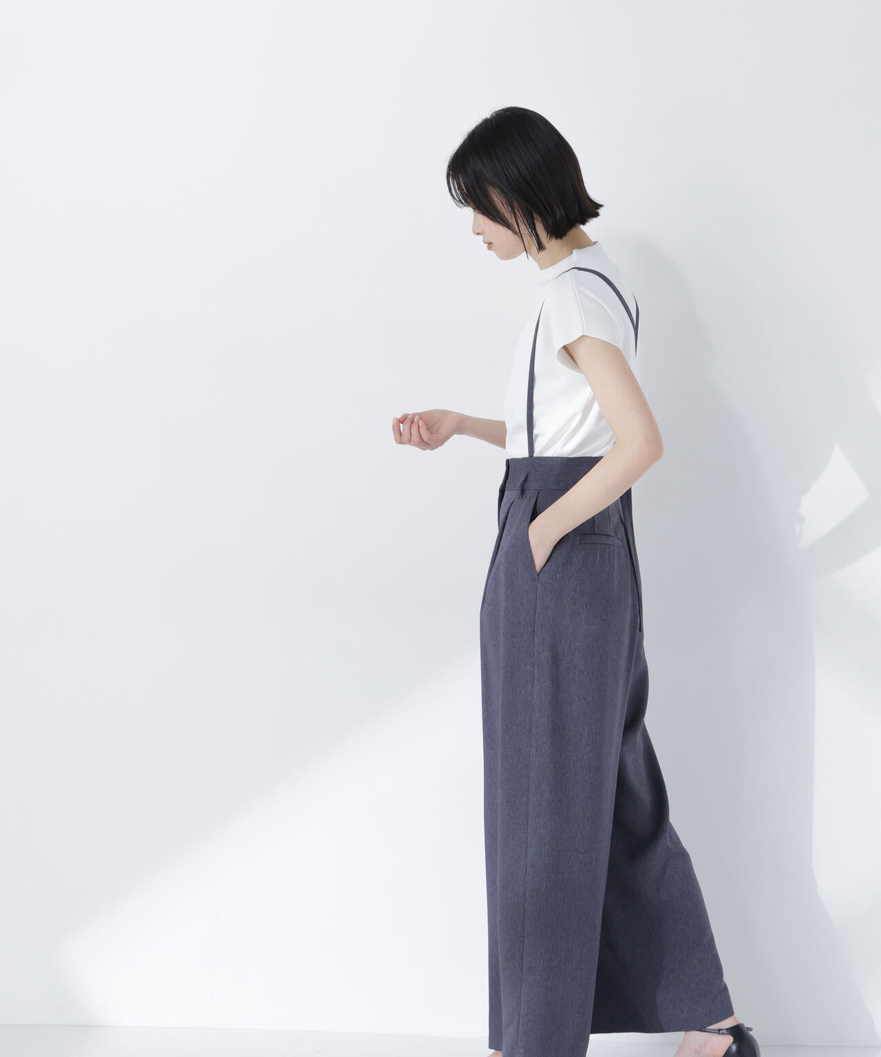 168cm B:78 W:57 H:87 着用サイズ：M