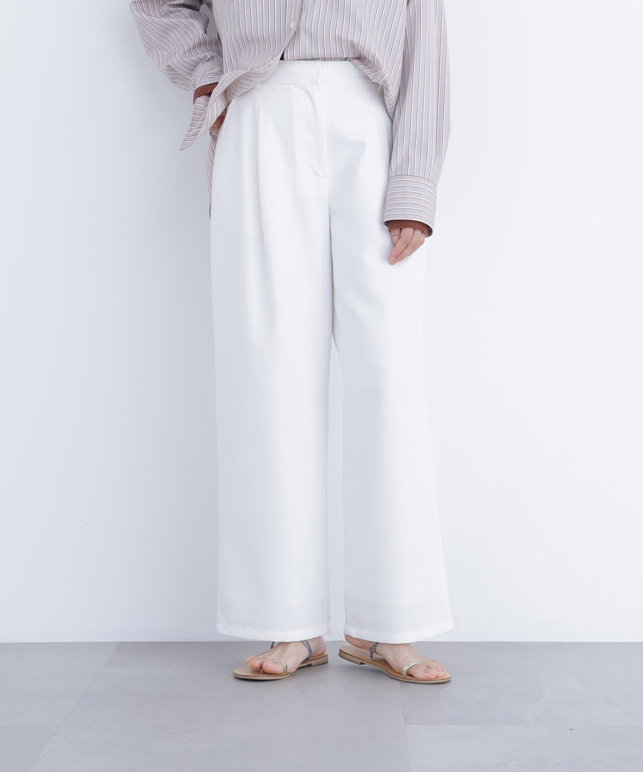 ワイドツイルパンツ | NATURAL BEAUTY BASIC(ナチュラルビューティー ワイドツイルパンツ | NATURAL BEAUTY BASIC(ナチュラルビューティー