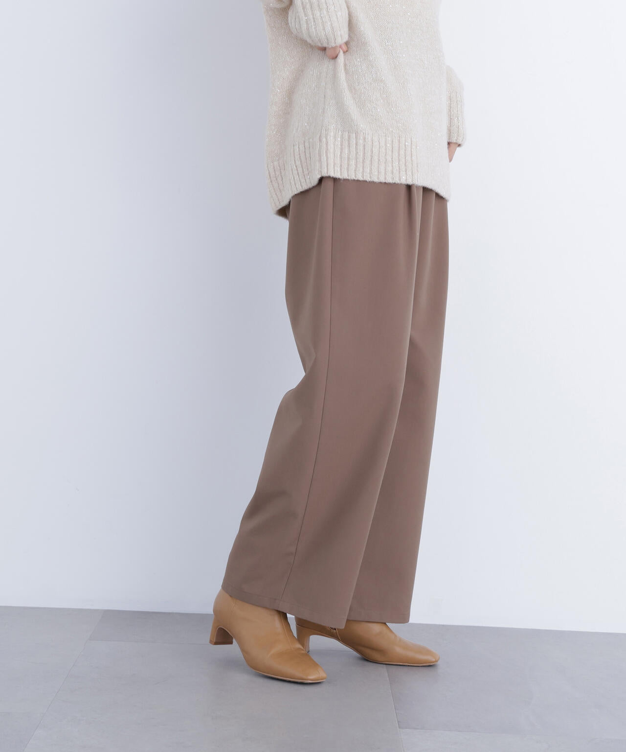 ワイドツイルパンツ