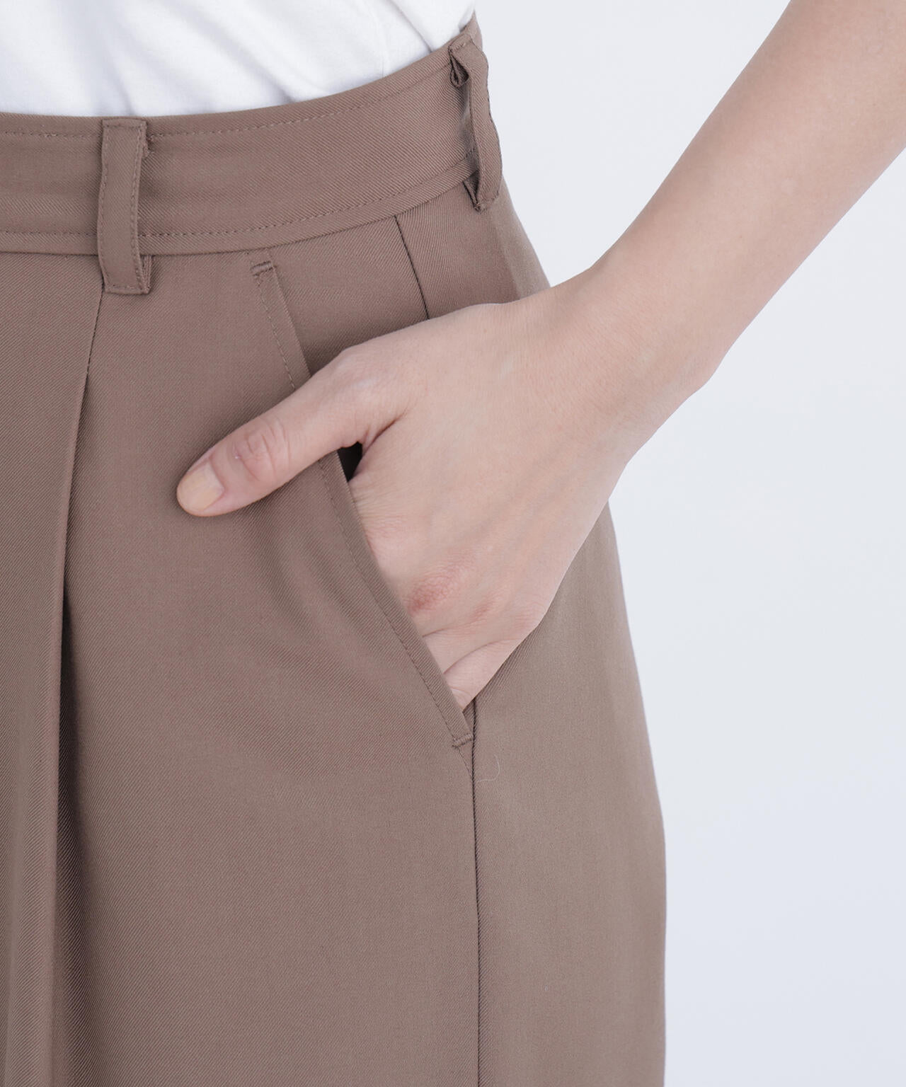 ワイドツイルパンツ